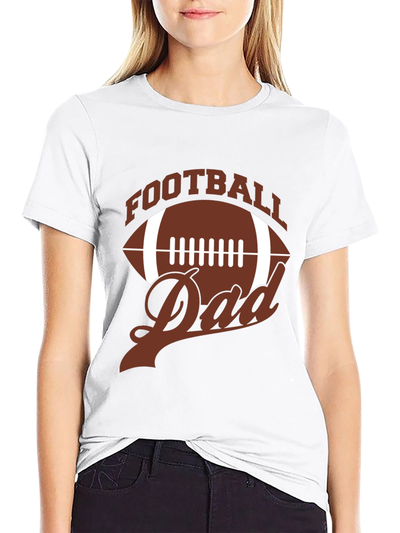 Football Dad T-Shirt - Perfect for Game Day