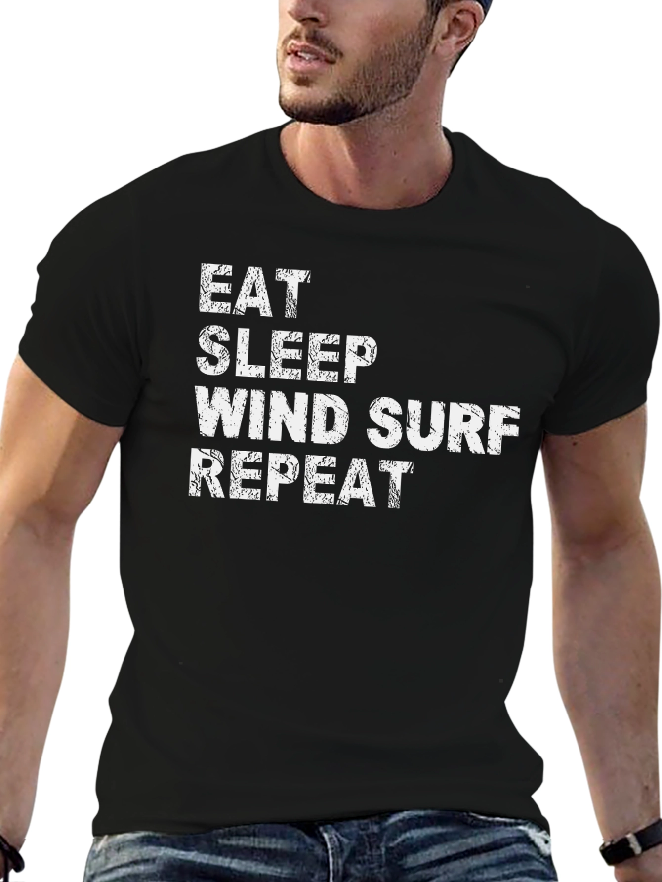Eat Sleep Wind Surf Repeat T-Shirt