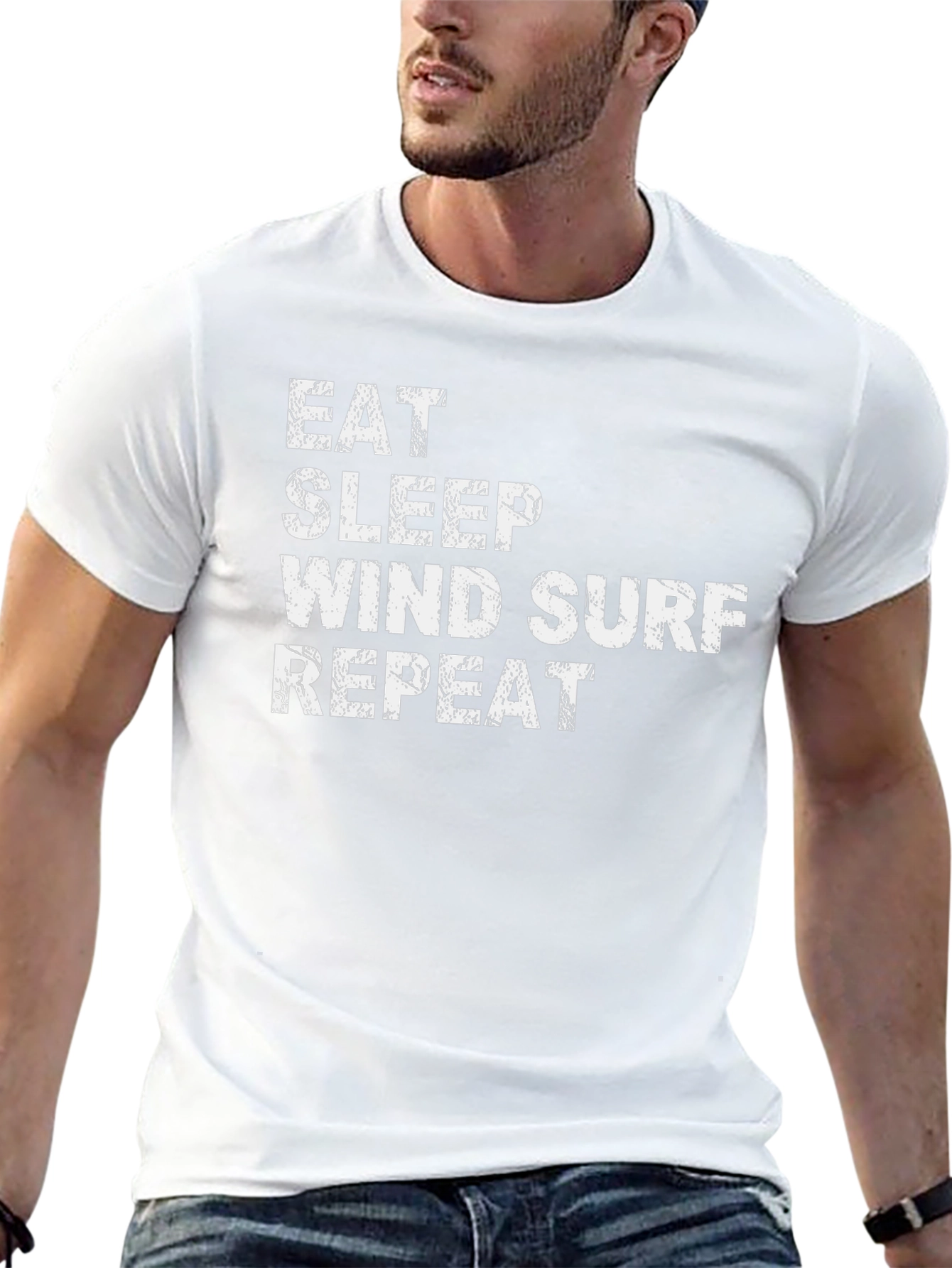 Eat Sleep Wind Surf Repeat T-Shirt