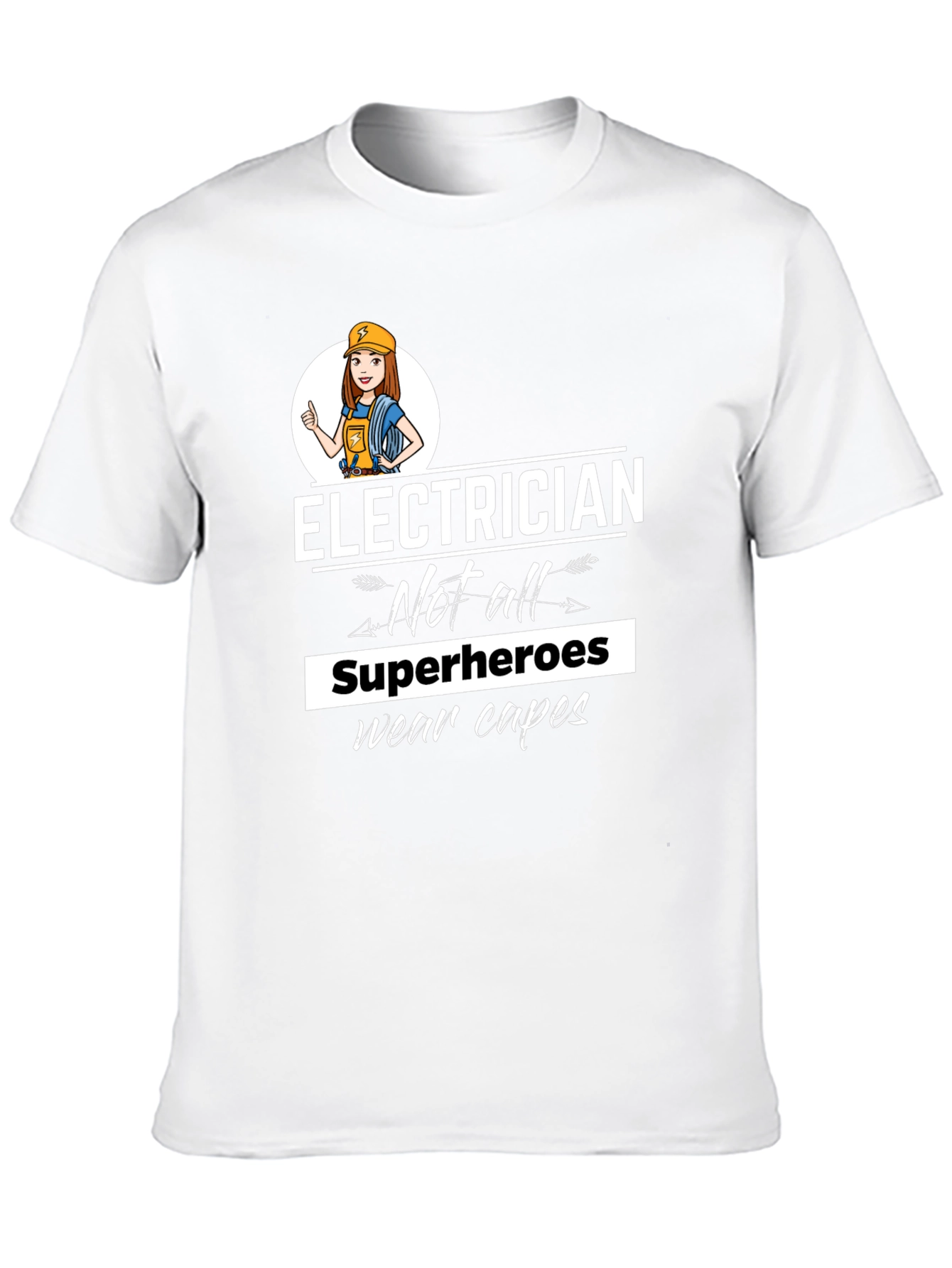 Electrician Superheroes T-Shirt