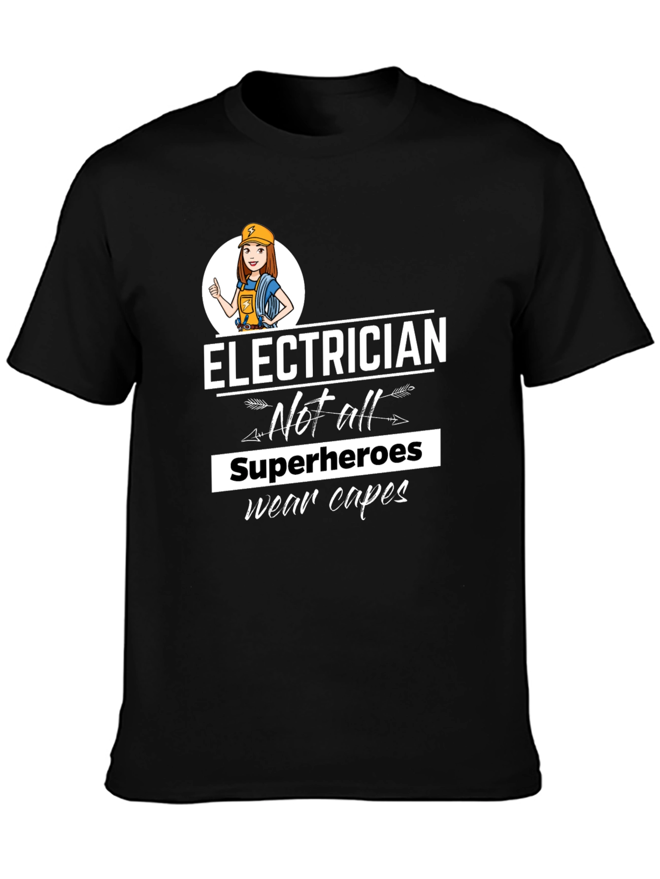 Electrician Superheroes T-Shirt