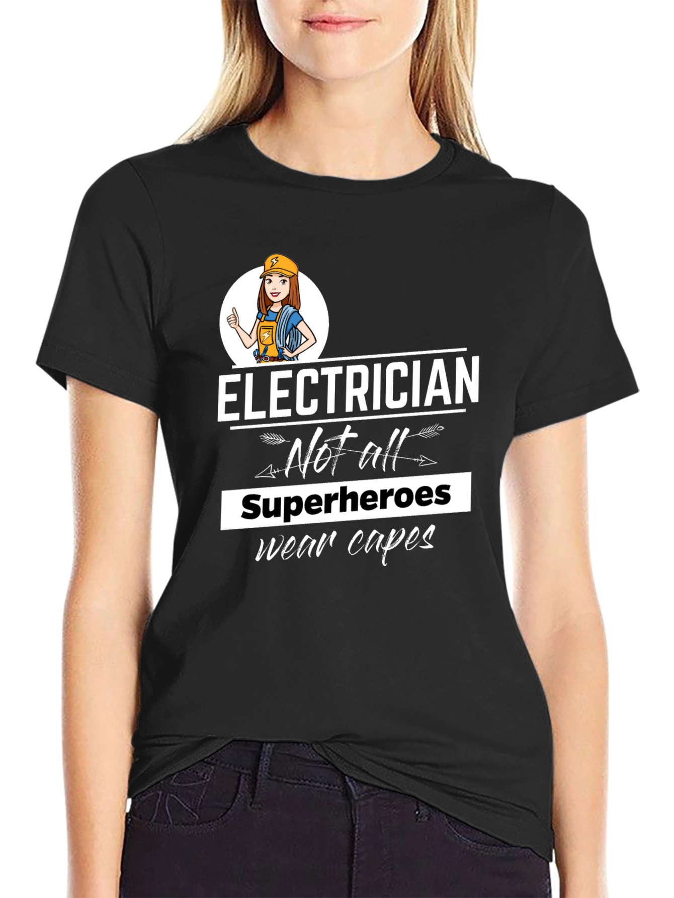 Electrician Superheroes T-Shirt