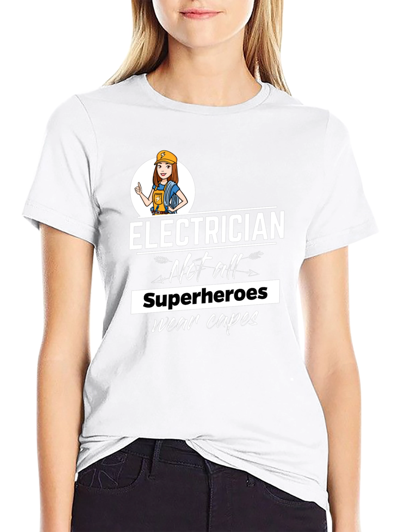 Electrician Superheroes T-Shirt