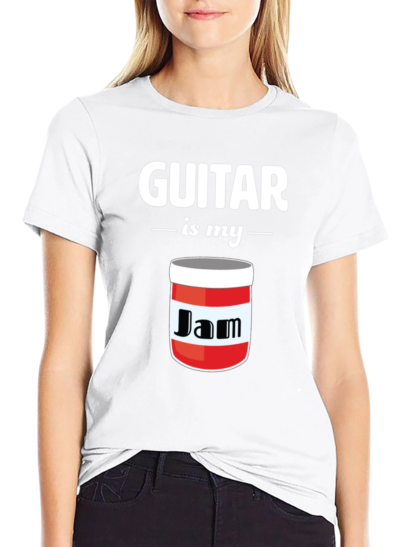 Guitar is My Jam Graphic T-Shirt