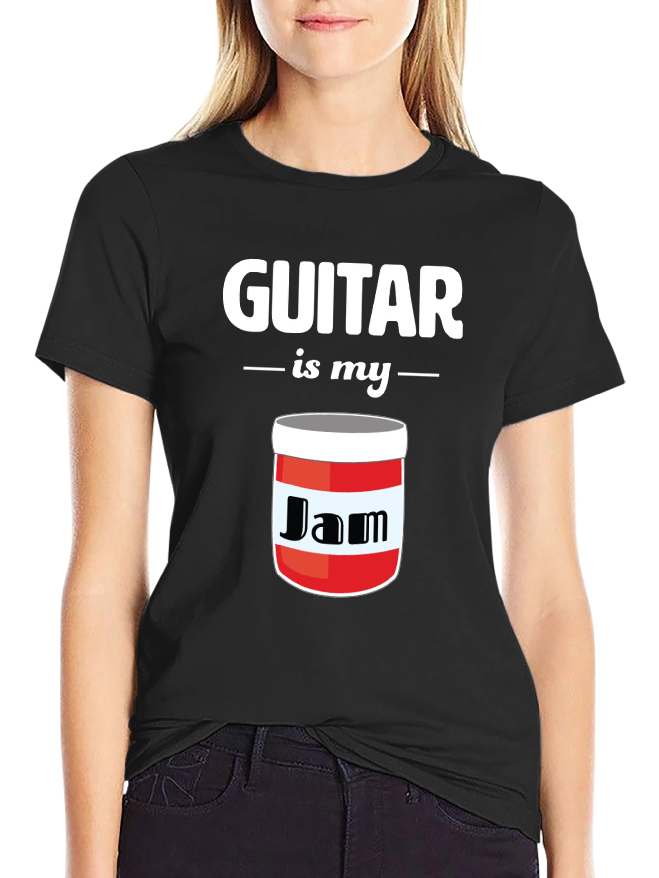 Guitar is My Jam Graphic T-Shirt