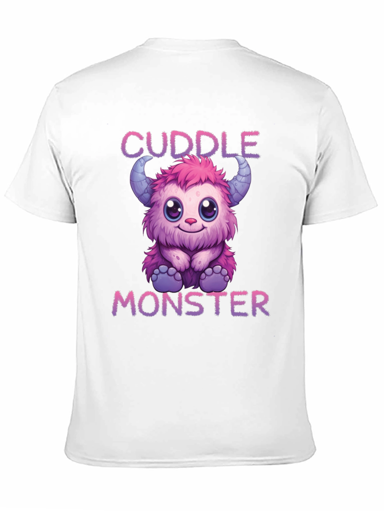 Cuddle Monster Black T-Shirt