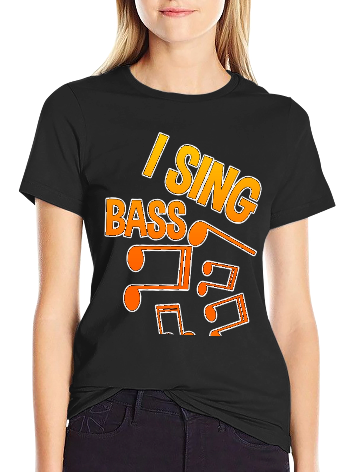 I Sing Bass T-Shirt - Music Lover Tee