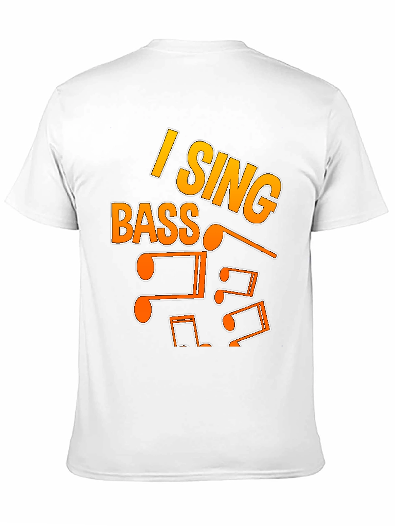 I Sing Bass T-Shirt - Music Lover Tee