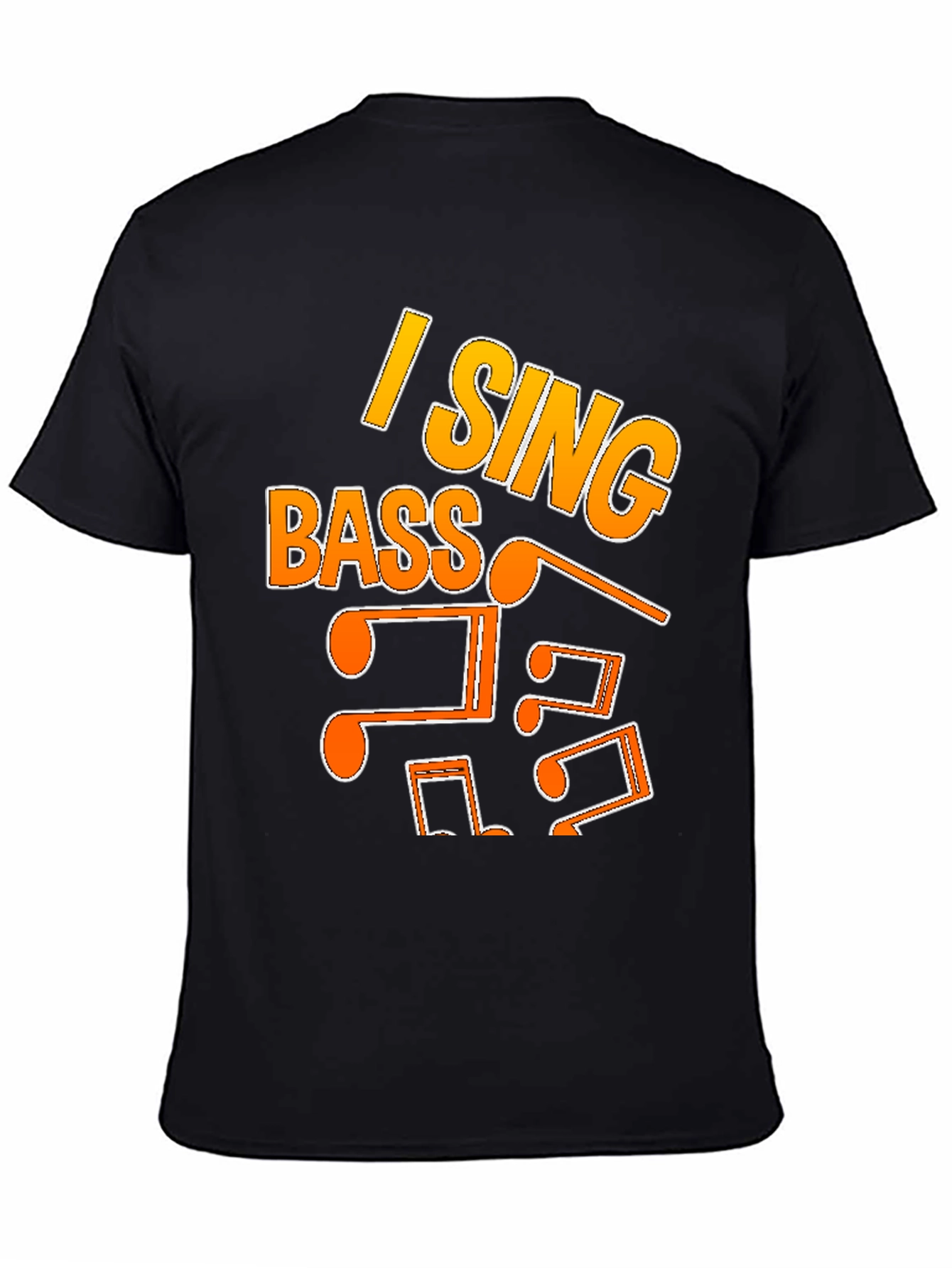 I Sing Bass T-Shirt - Music Lover Tee