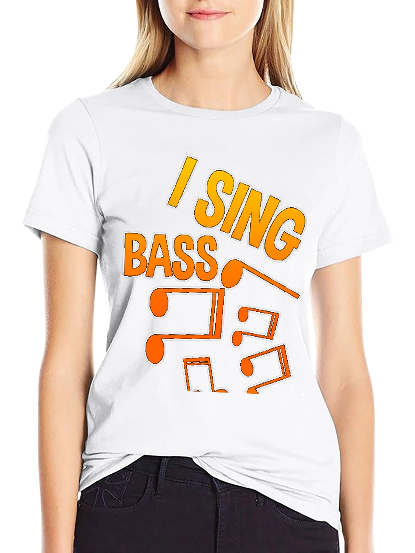 I Sing Bass T-Shirt - Music Lover Tee