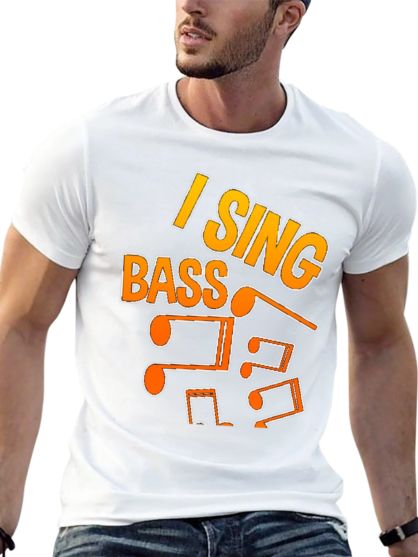 I Sing Bass T-Shirt - Music Lover Tee