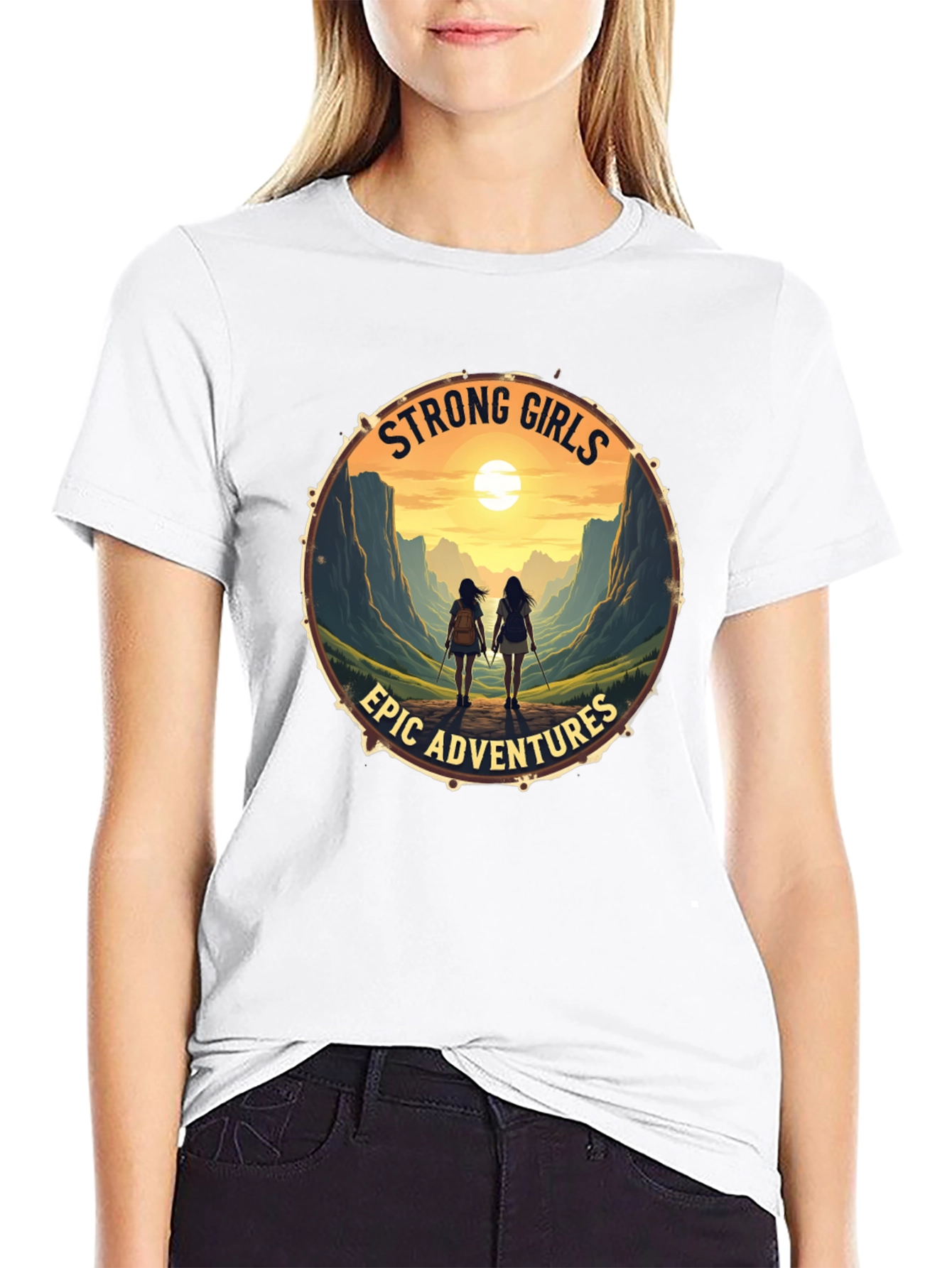 Strong Girls Epic Adventures Tee