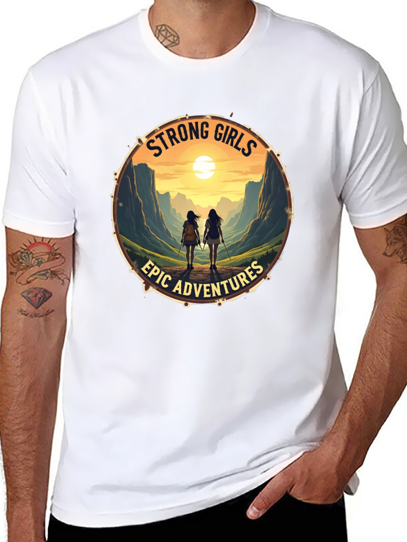 Strong Girls Epic Adventures Tee