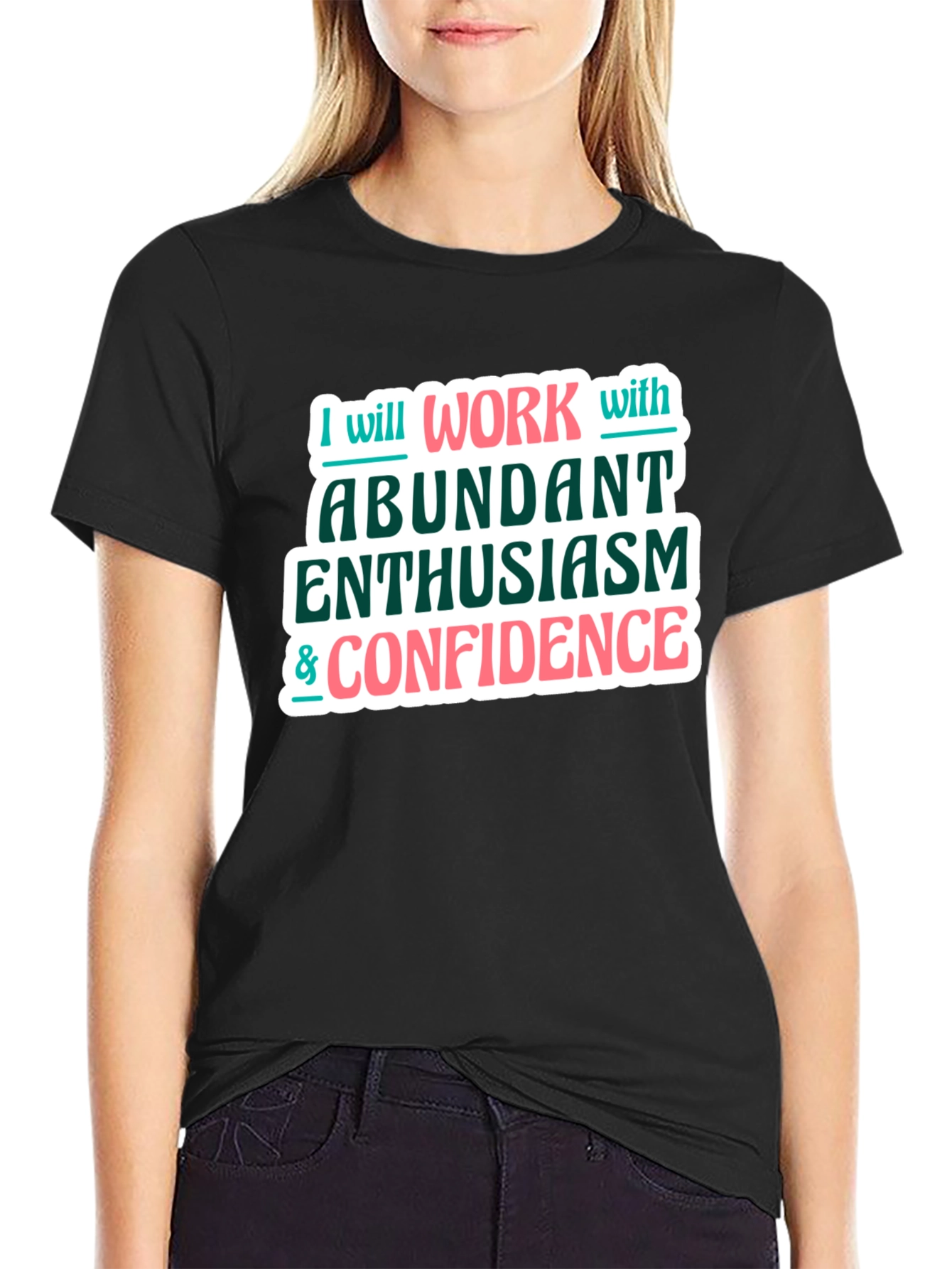 Enthusiasm & Confidence Graphic Tee