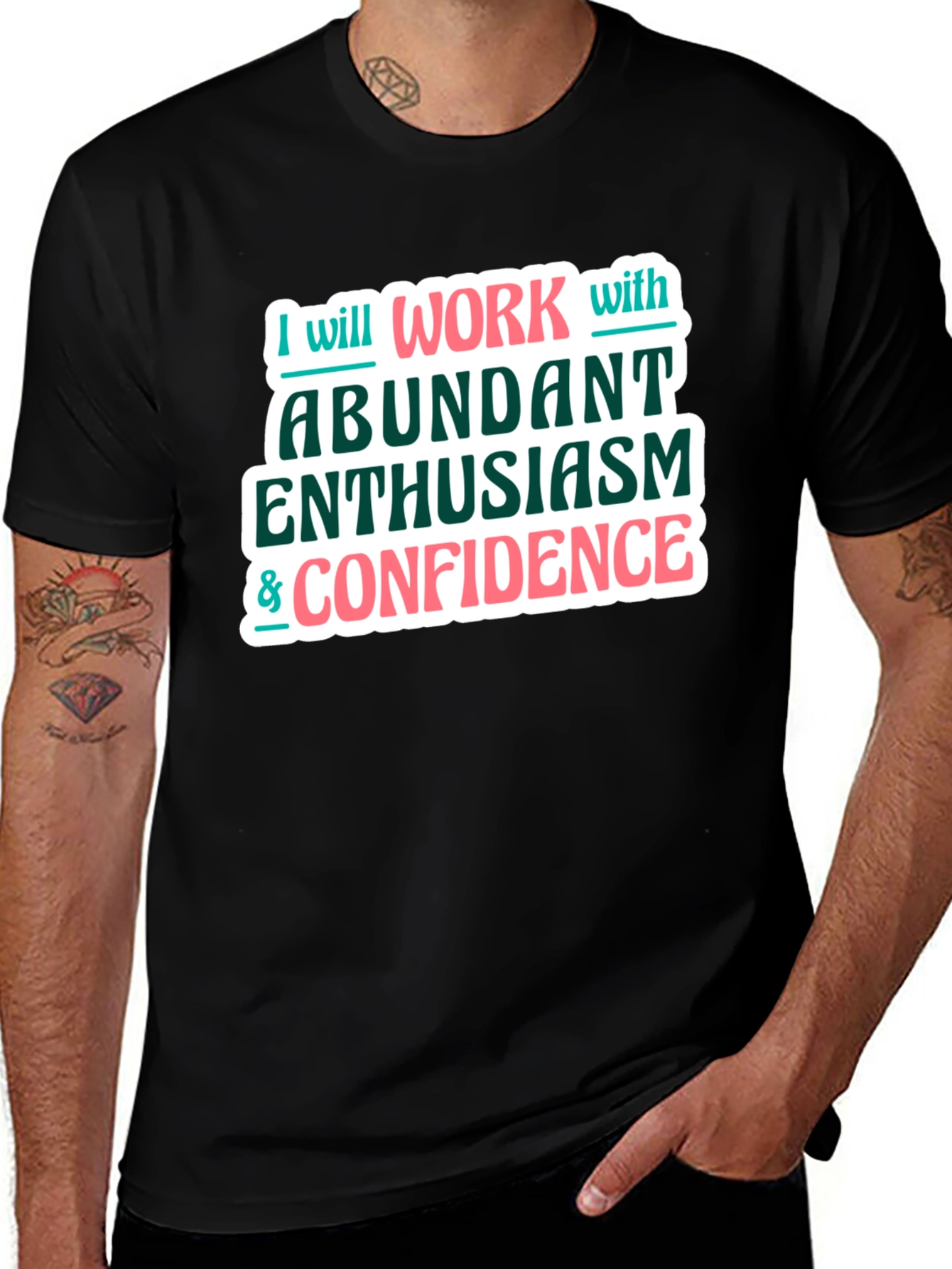 Enthusiasm & Confidence Graphic Tee