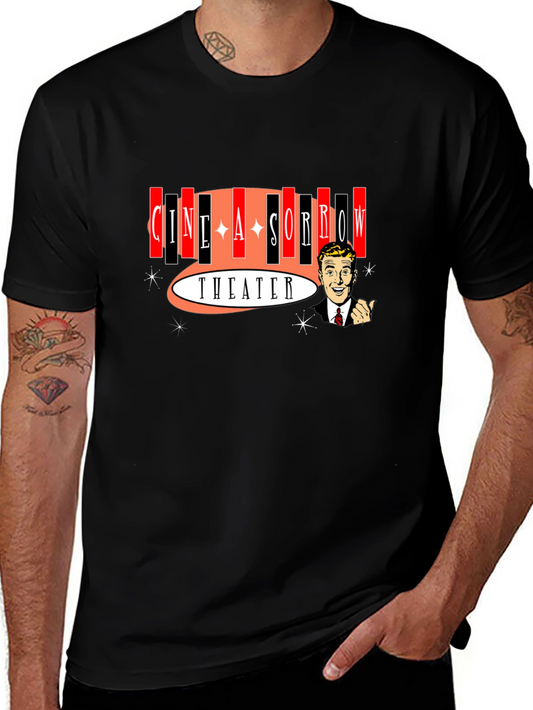 Cine A Sorrow Theater Graphic T-Shirt