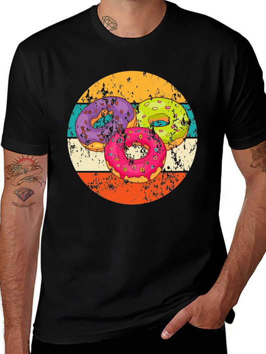 Retro Donut T-Shirt - Sweet Treat Design!