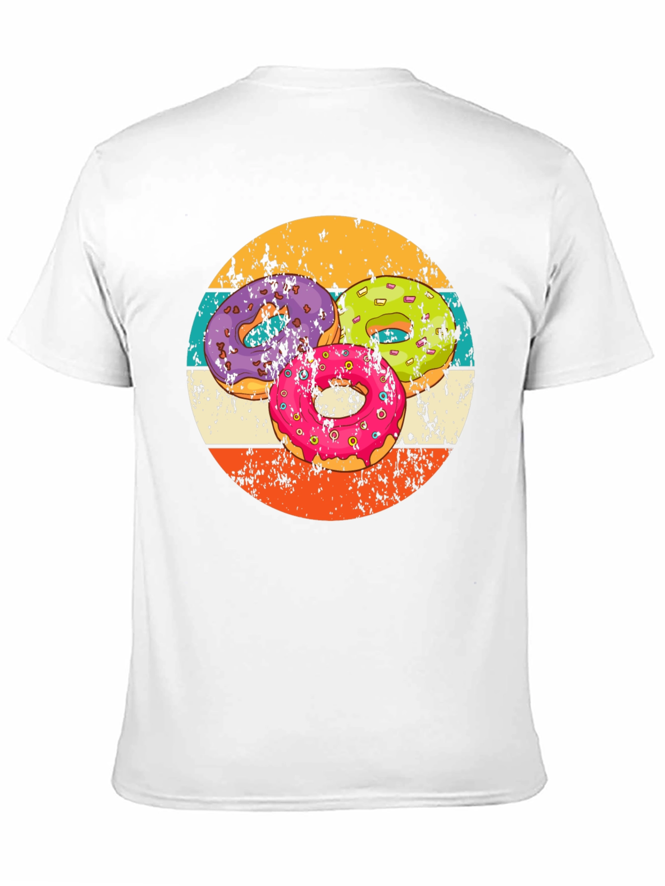 Retro Donut T-Shirt - Sweet Treat Design!