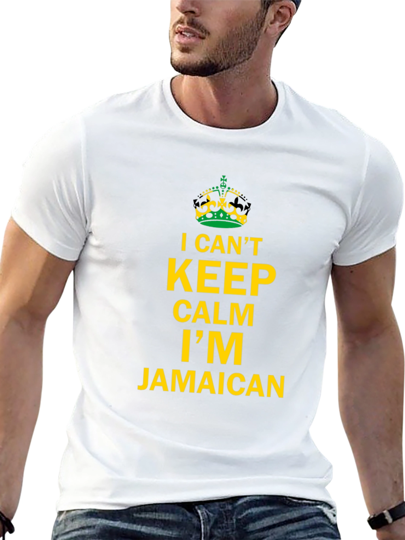 I Cant Keep Calm Im Jamaican T-Shirt