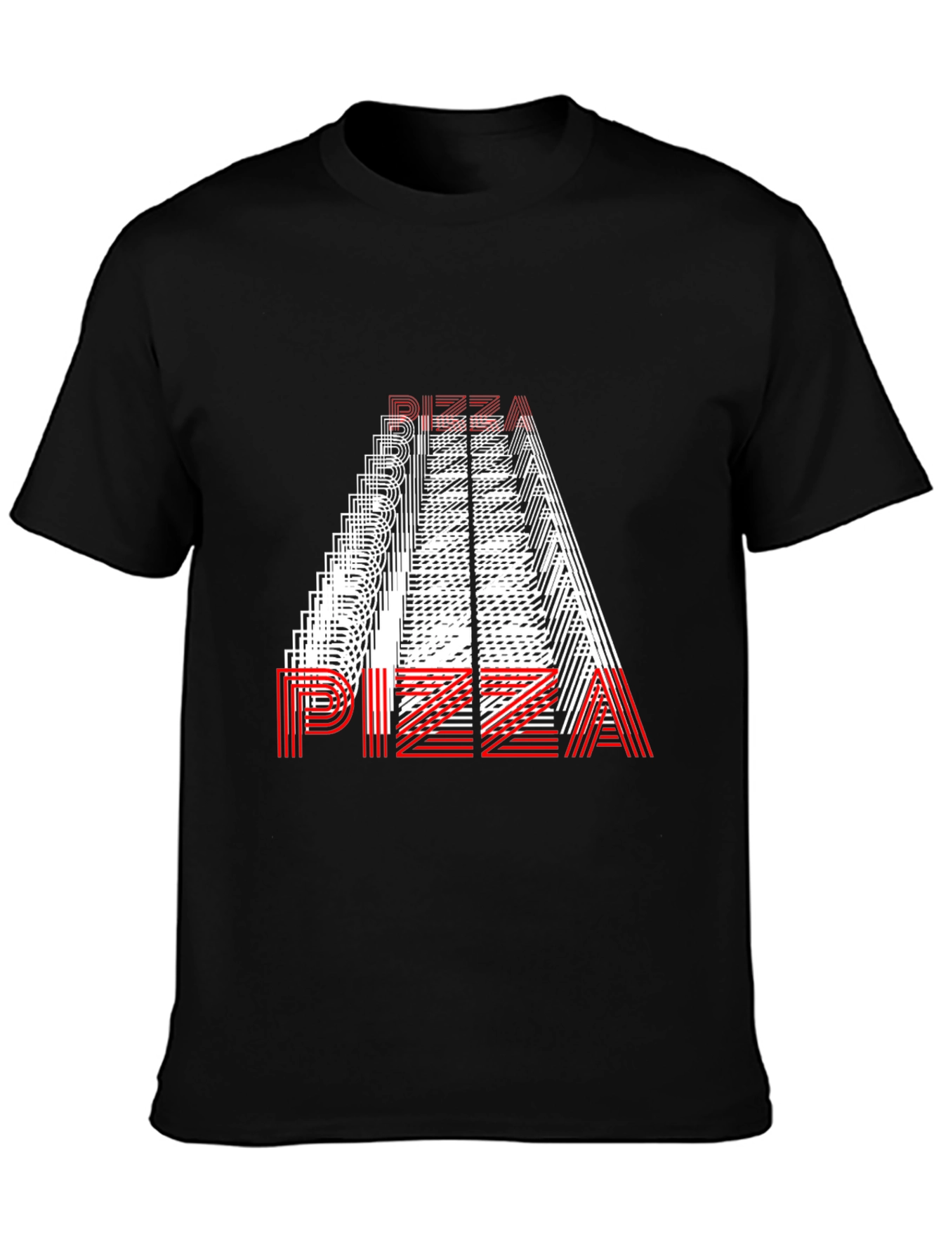 Pizza Graphic T-Shirt - Fun Foodie Apparel