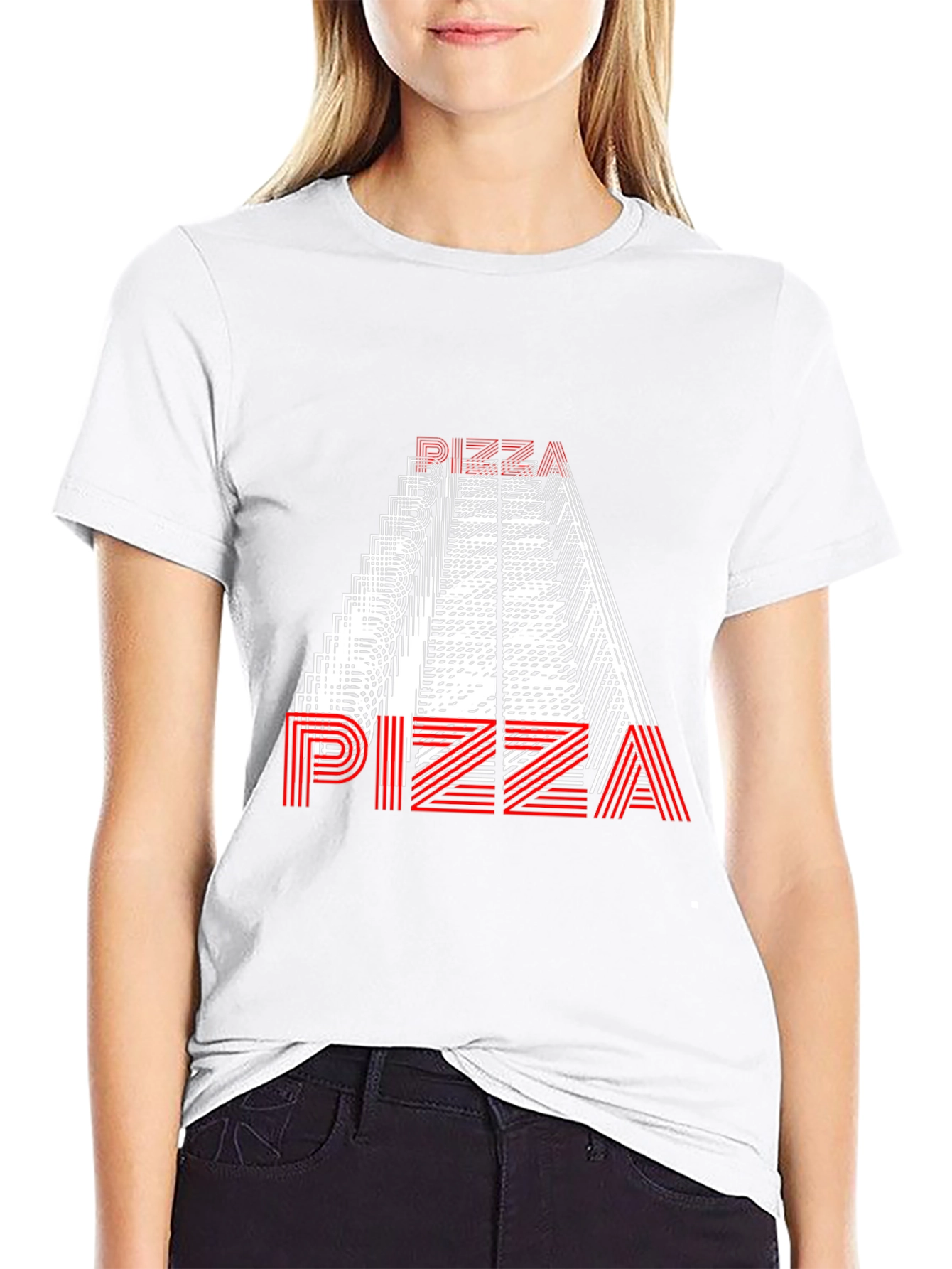 Pizza Graphic T-Shirt - Fun Foodie Apparel