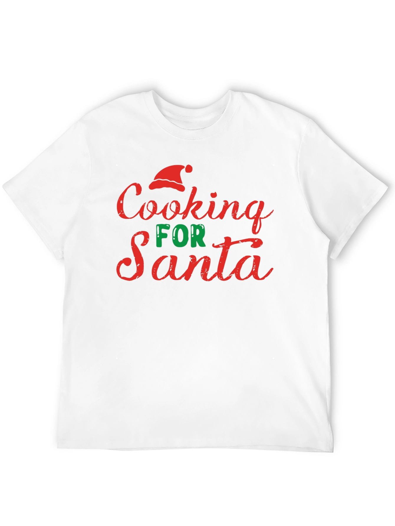 Cooking For Santa Christmas Graphic T-Shirt