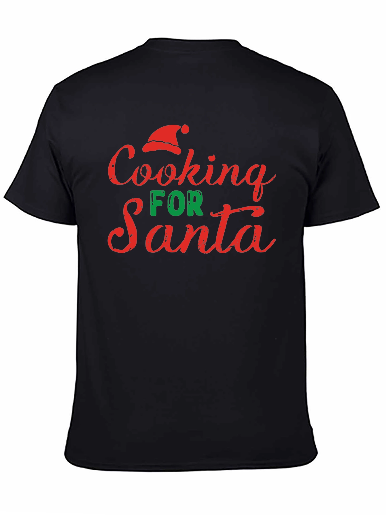Cooking For Santa Christmas Graphic T-Shirt