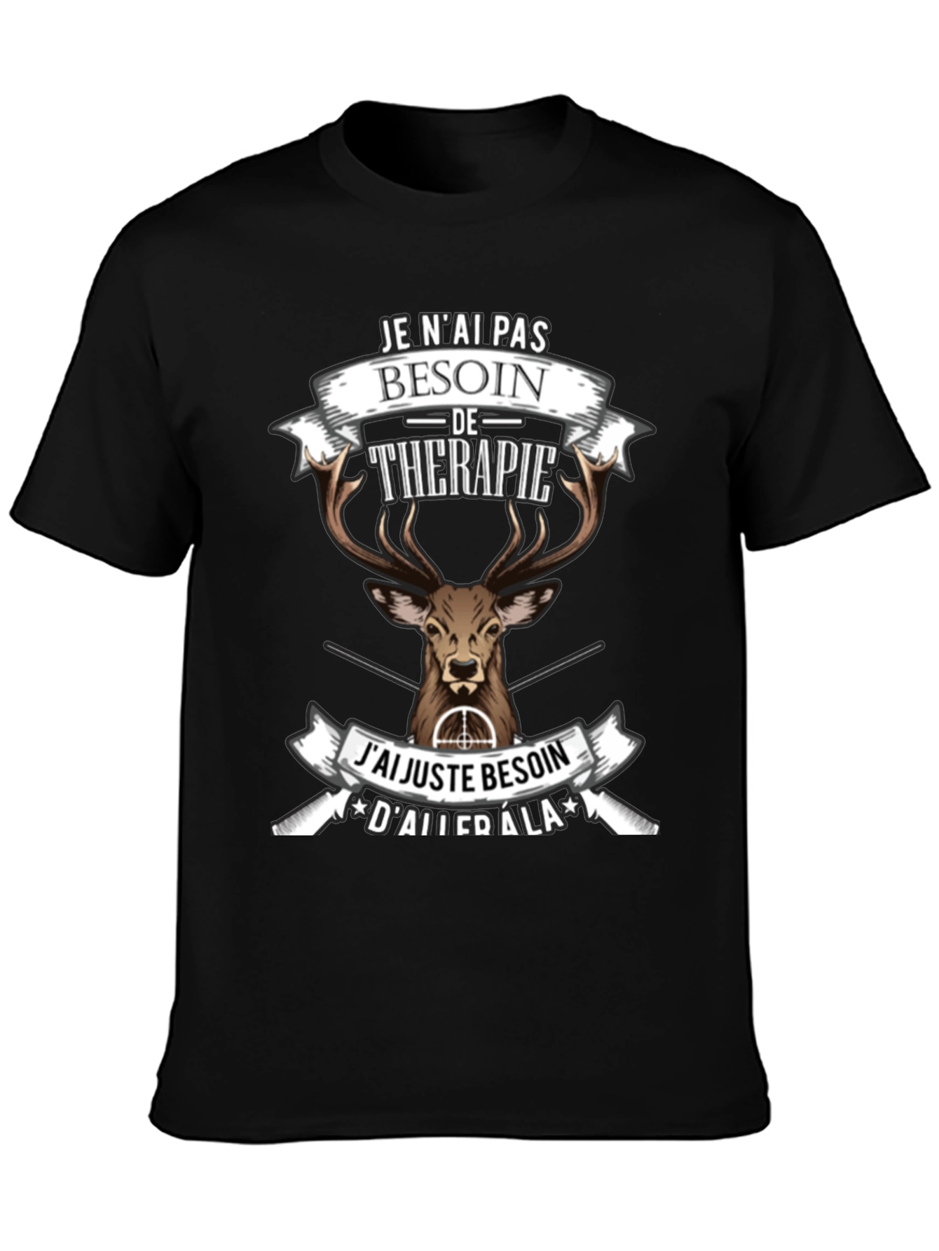 Deer Hunting Therapy T-Shirt