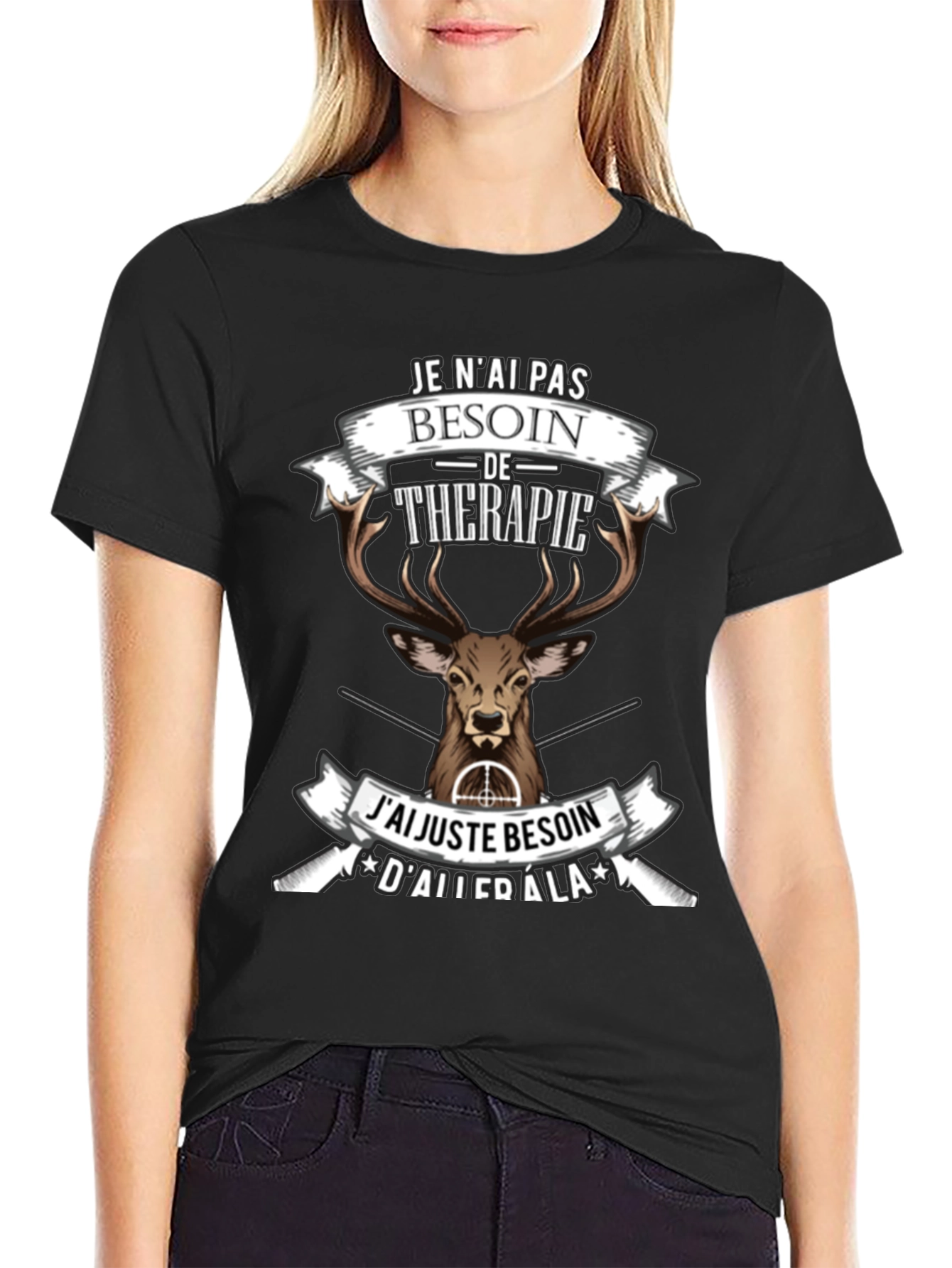 Deer Hunting Therapy T-Shirt