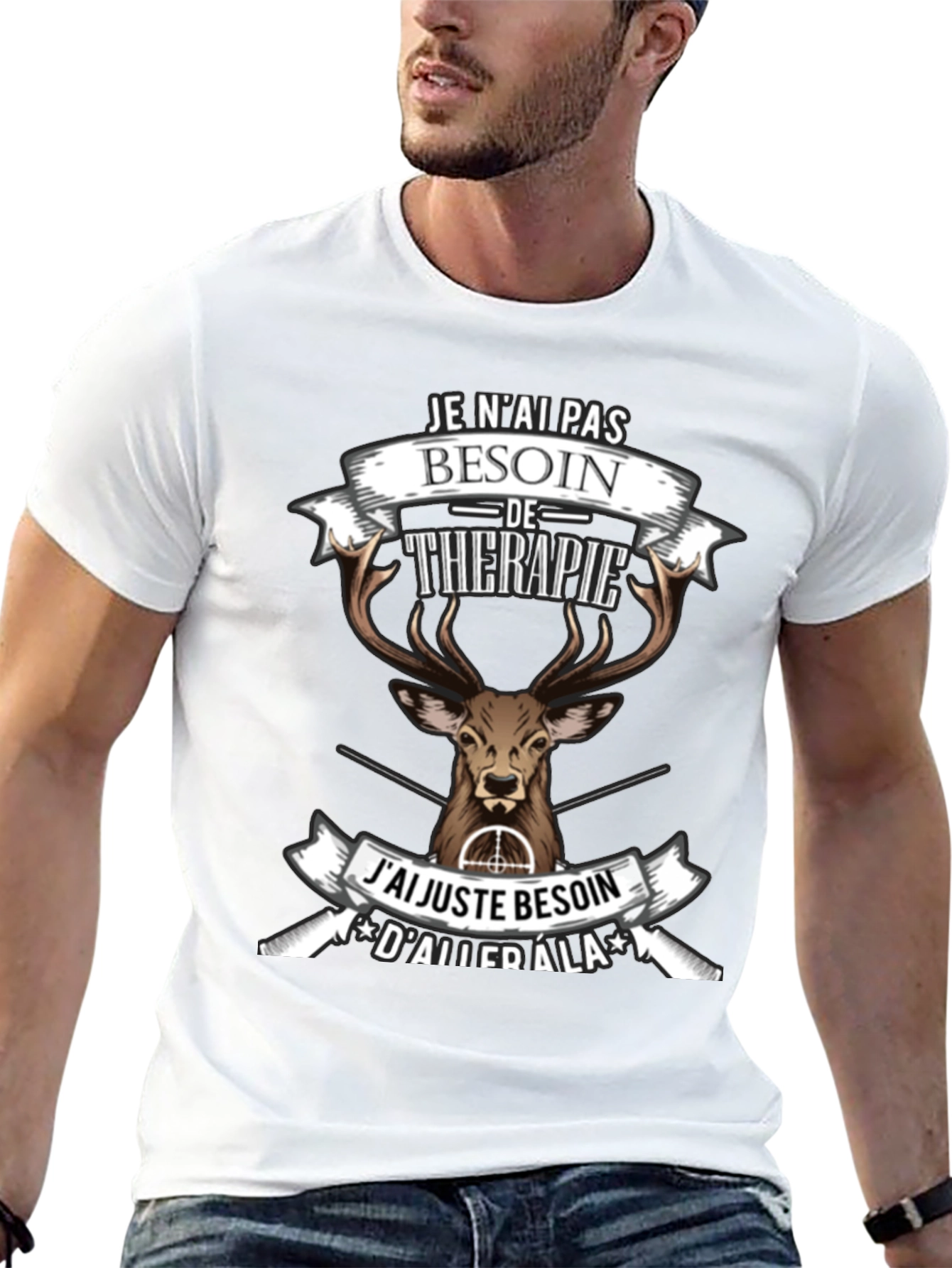 Deer Hunting Therapy T-Shirt
