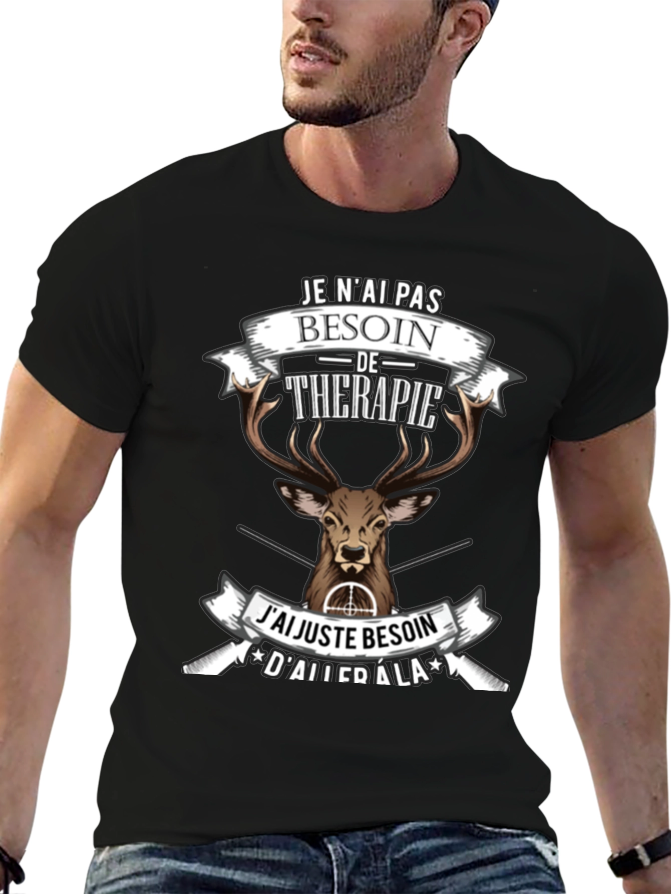 Deer Hunting Therapy T-Shirt