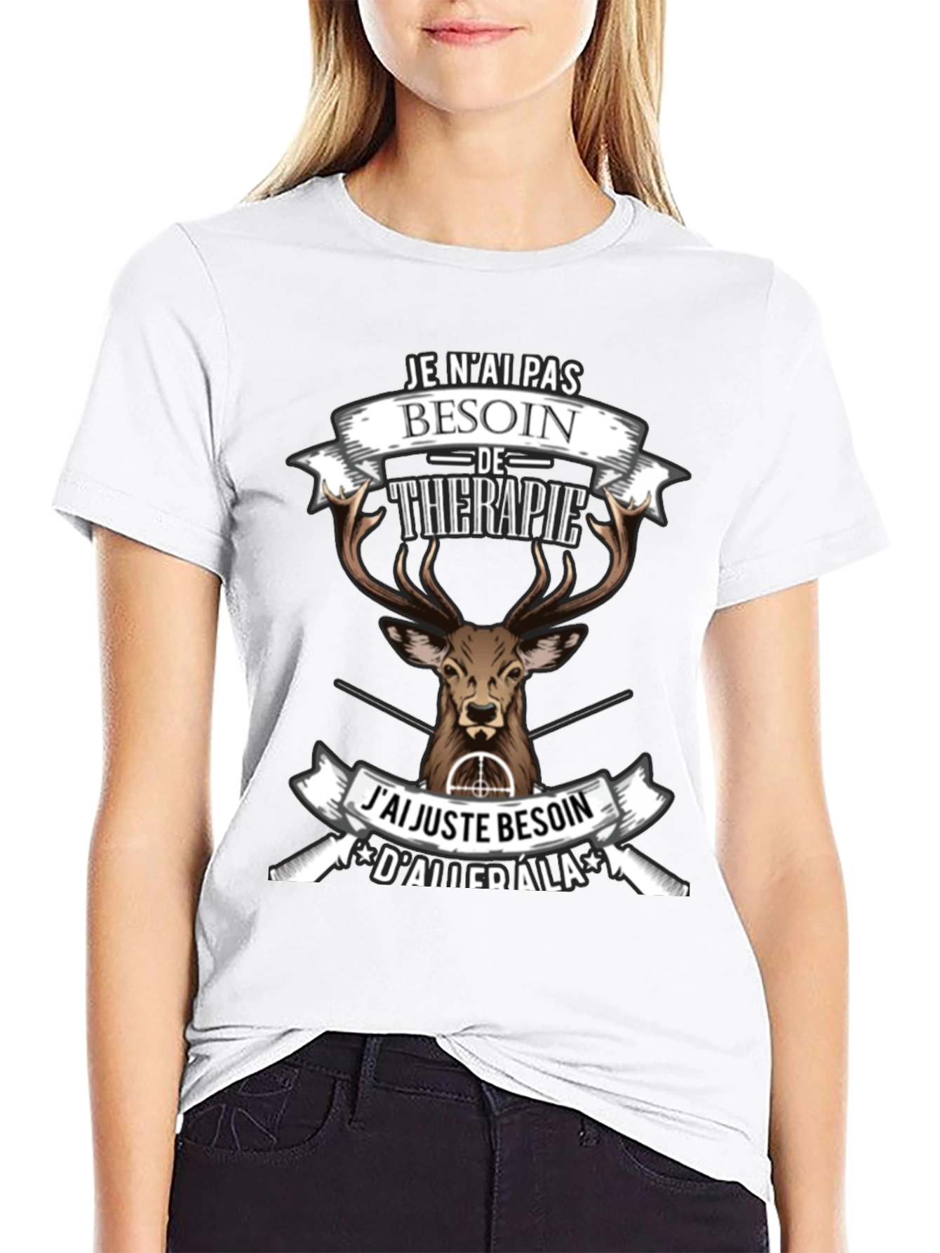 Deer Hunting Therapy T-Shirt