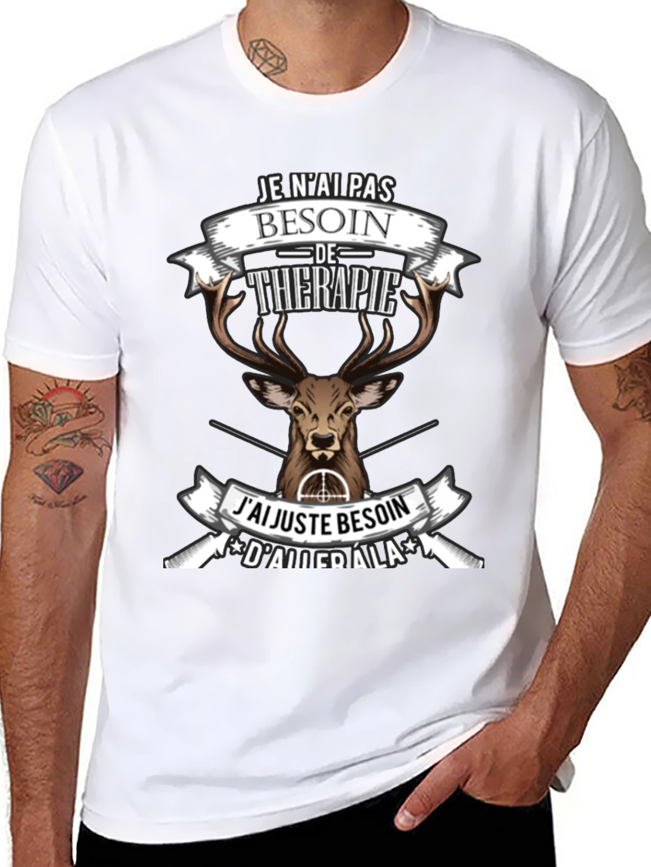 Deer Hunting Therapy T-Shirt