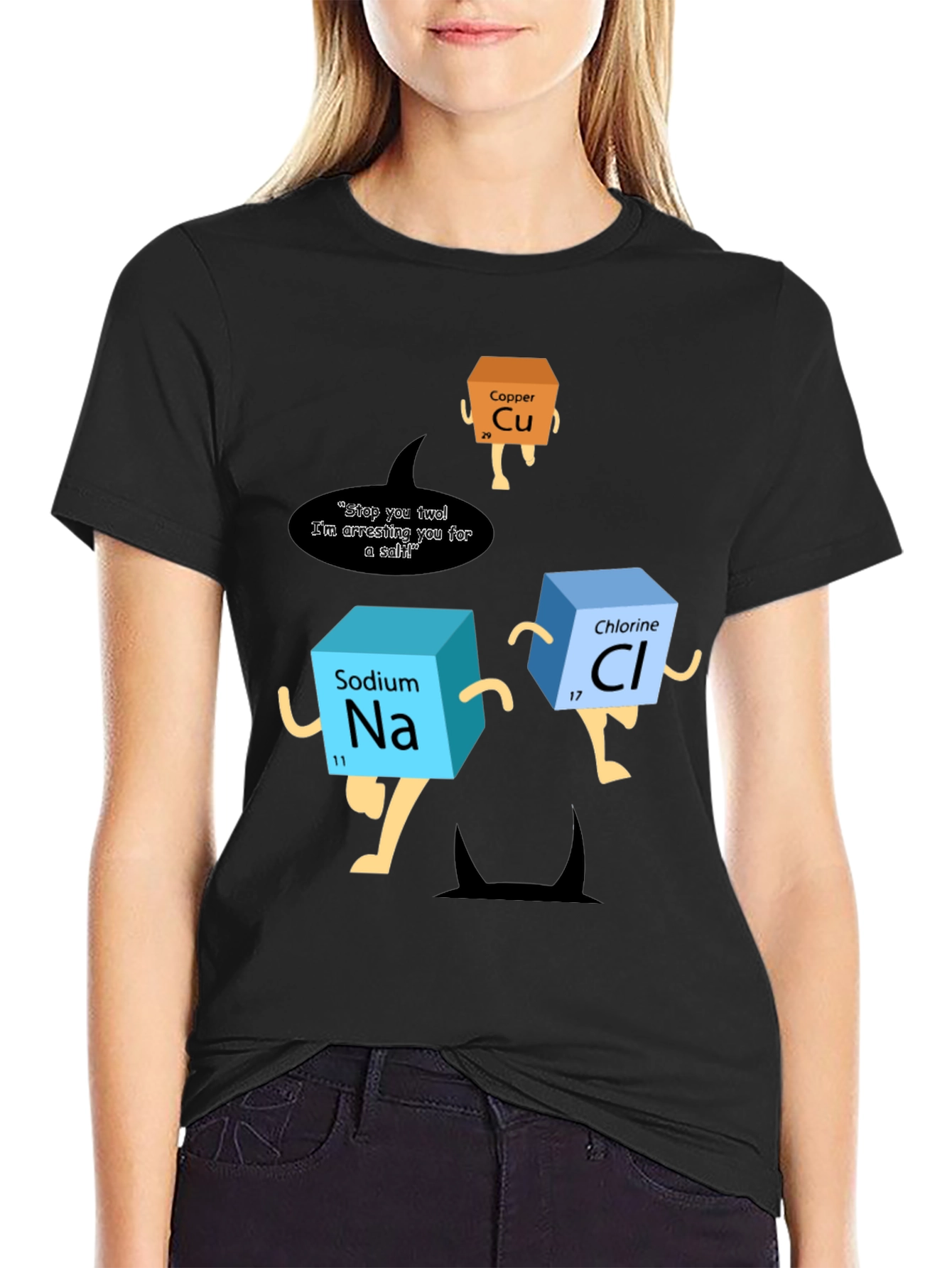 Chemistry Pun T-Shirt - Arresting Elements Design