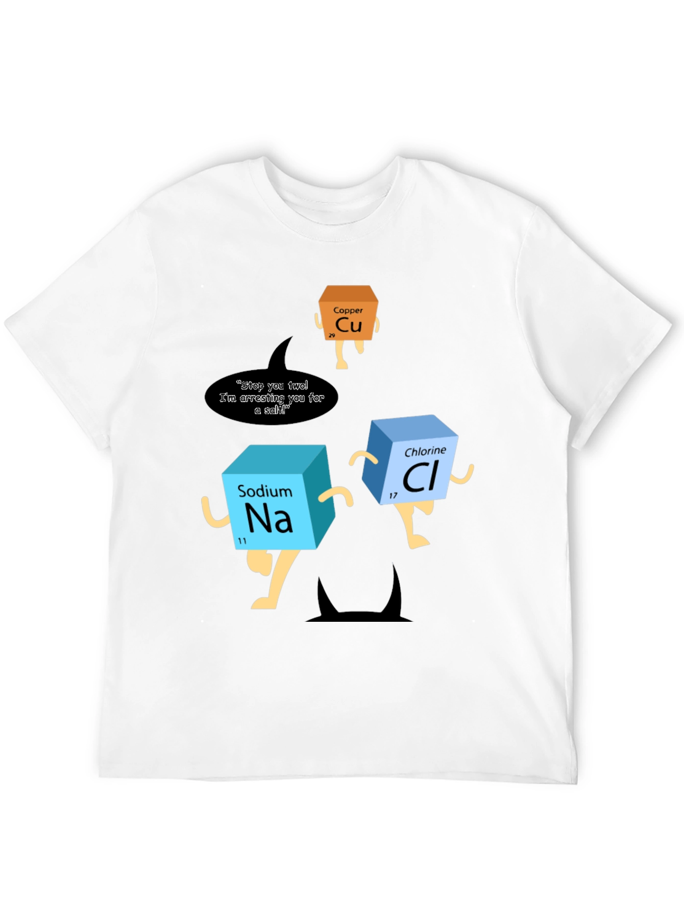 Chemistry Pun T-Shirt - Arresting Elements Design