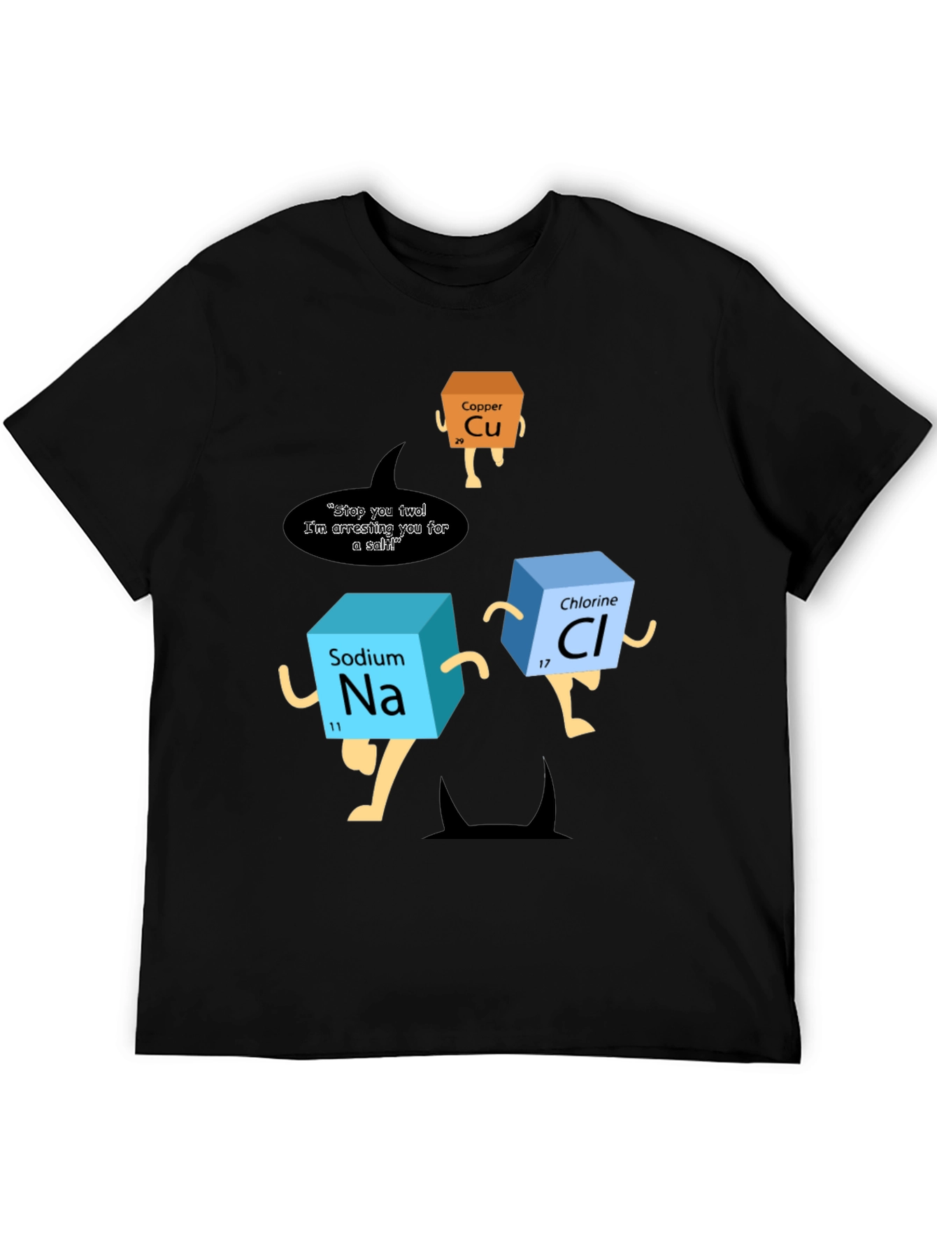 Chemistry Pun T-Shirt - Arresting Elements Design