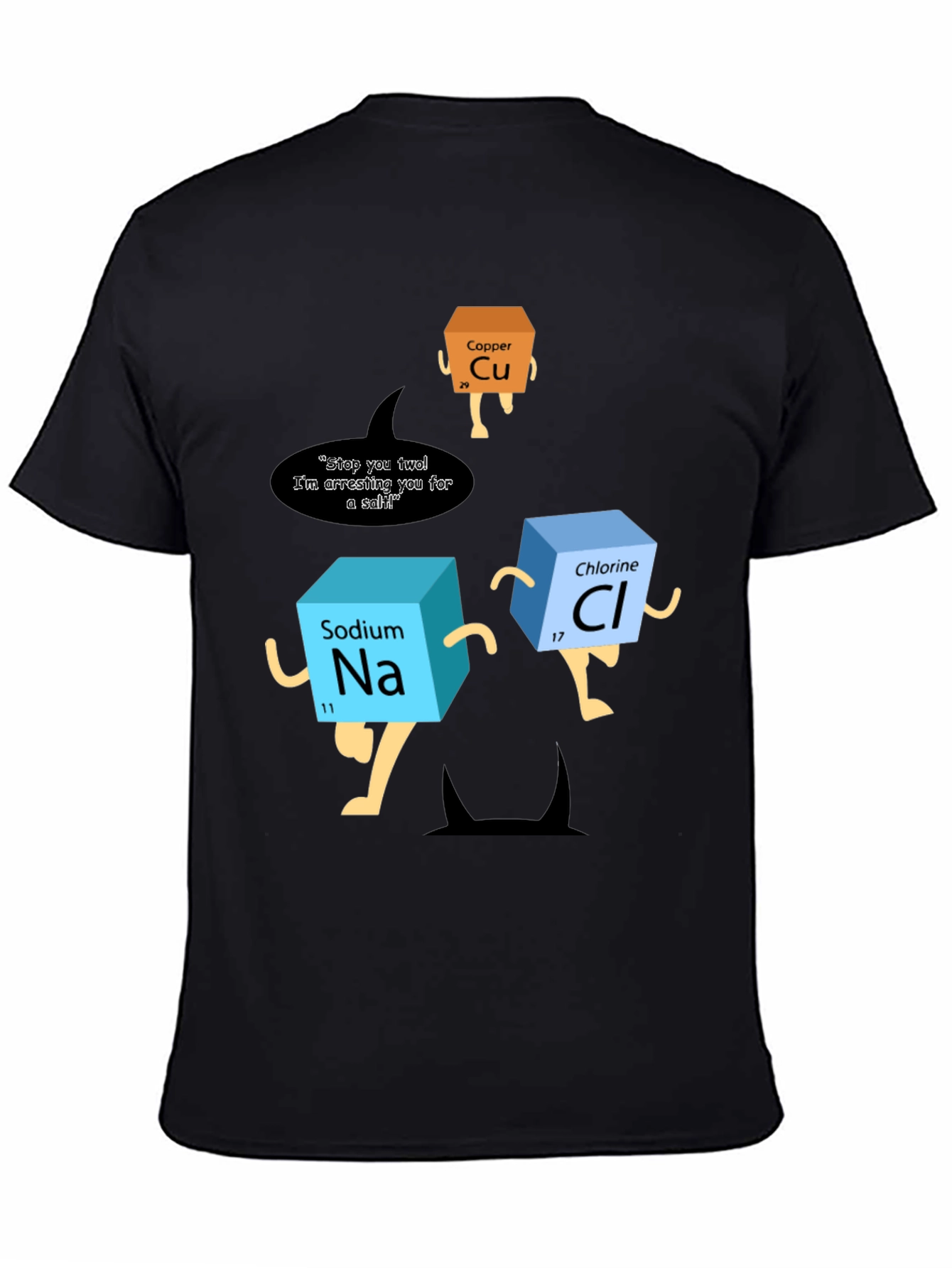 Chemistry Pun T-Shirt - Arresting Elements Design