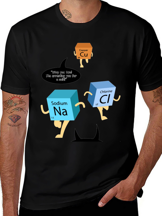 Chemistry Pun T-Shirt - Arresting Elements Design