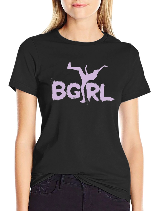 B-Girl Dance T-Shirt - Black Cotton Tee