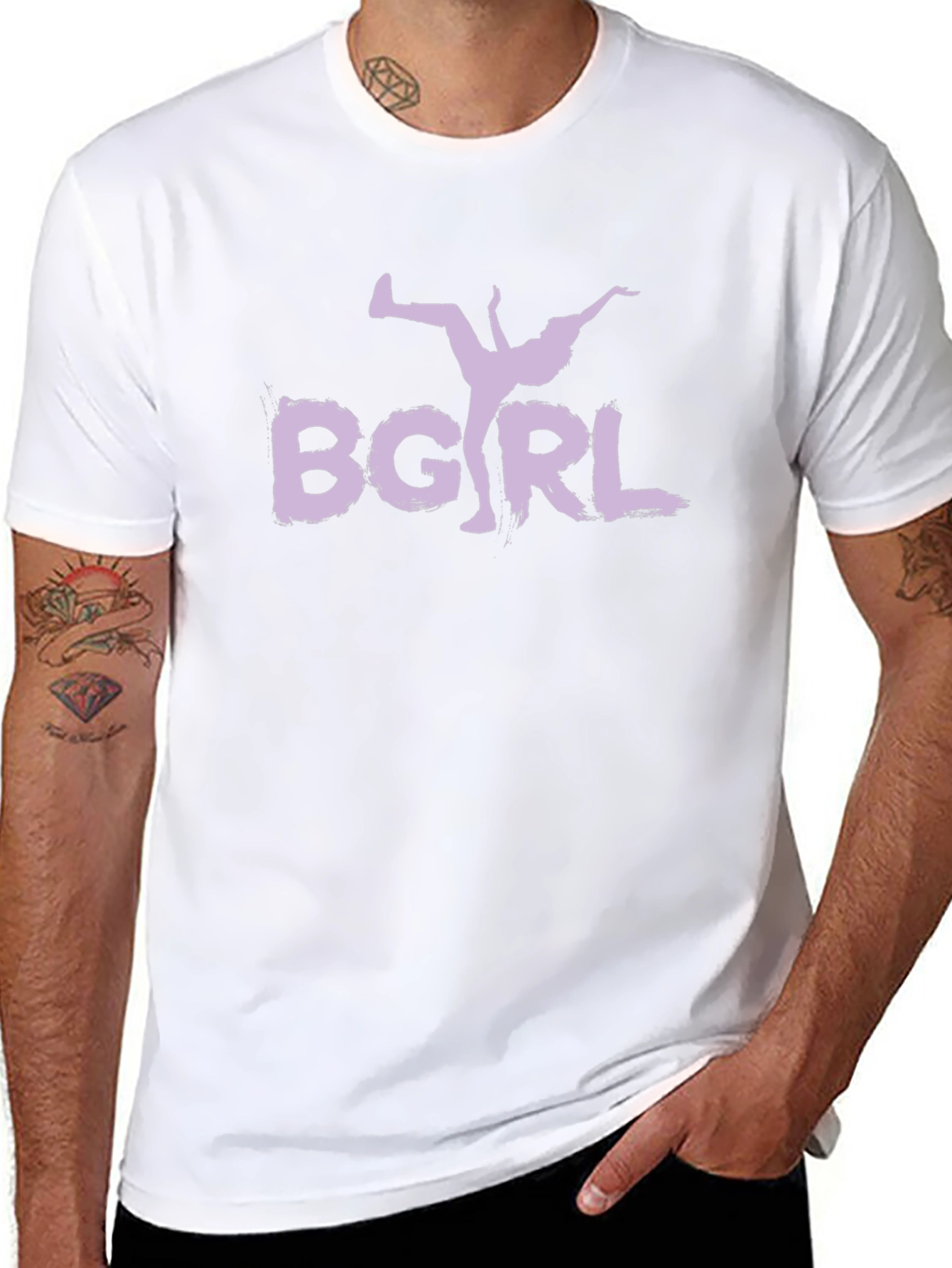 B-Girl Dance T-Shirt - Black Cotton Tee
