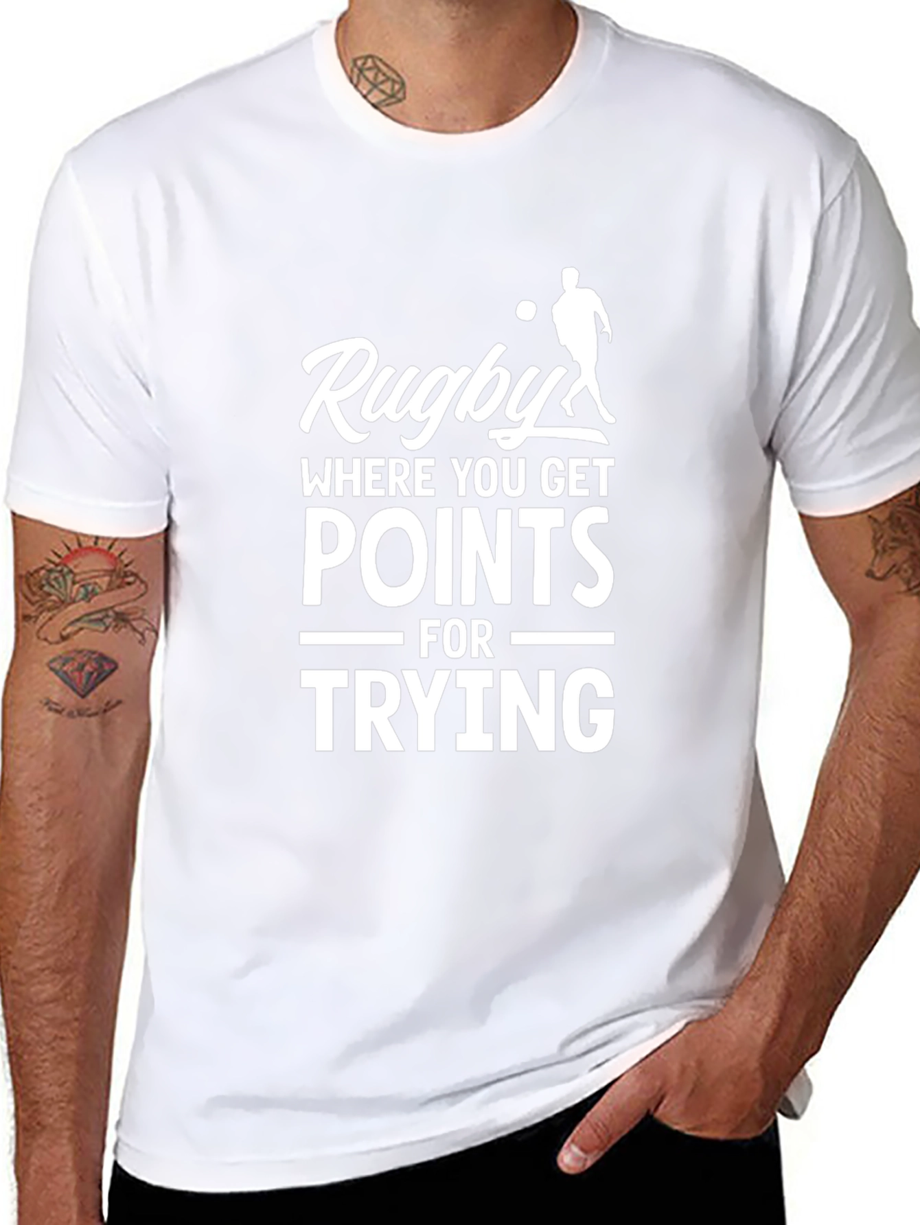 Rugby Points T-Shirt - Sport Slogan Tee