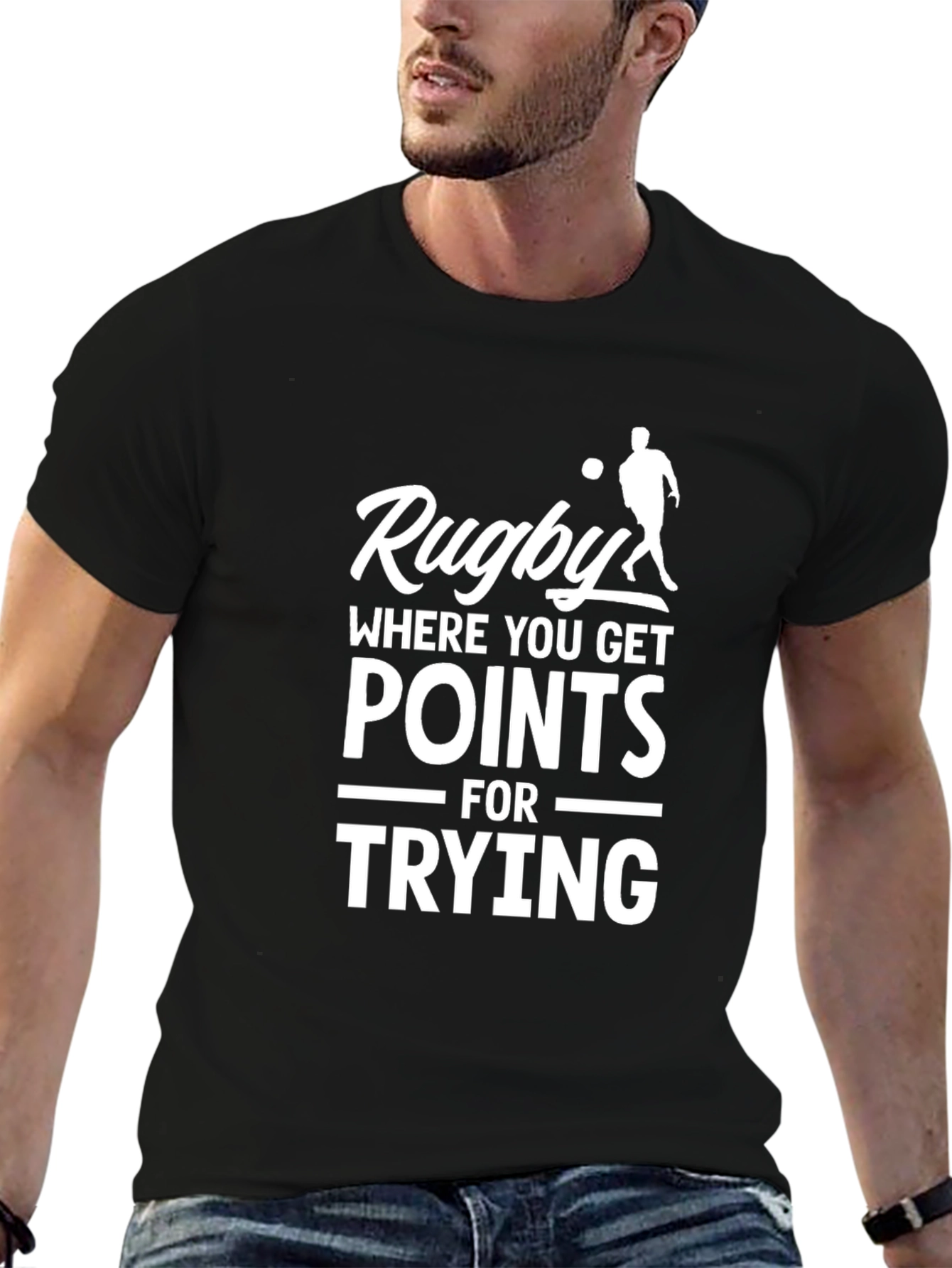 Rugby Points T-Shirt - Sport Slogan Tee