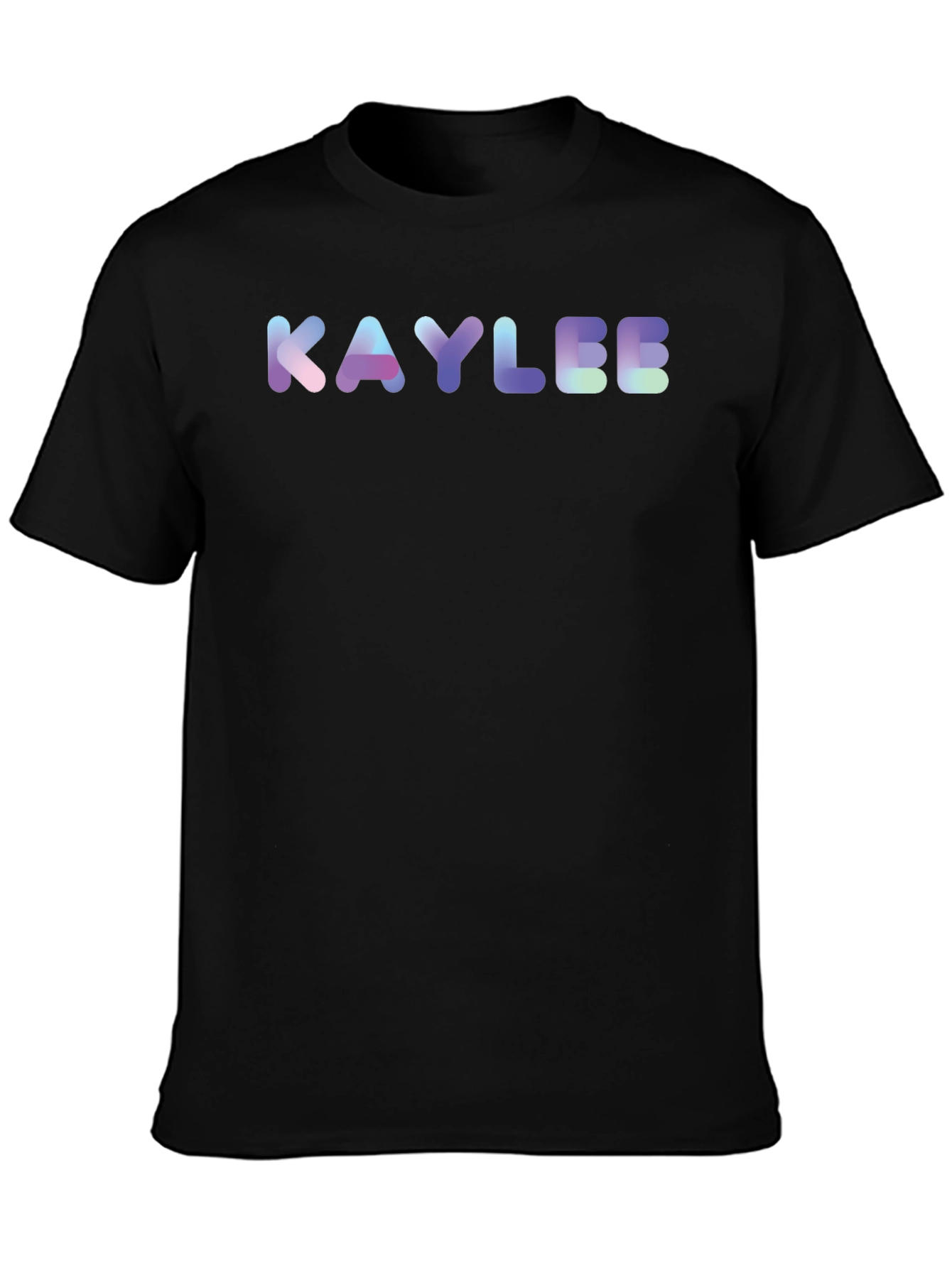 Kaylee Name Black T-Shirt - Personalized Gift