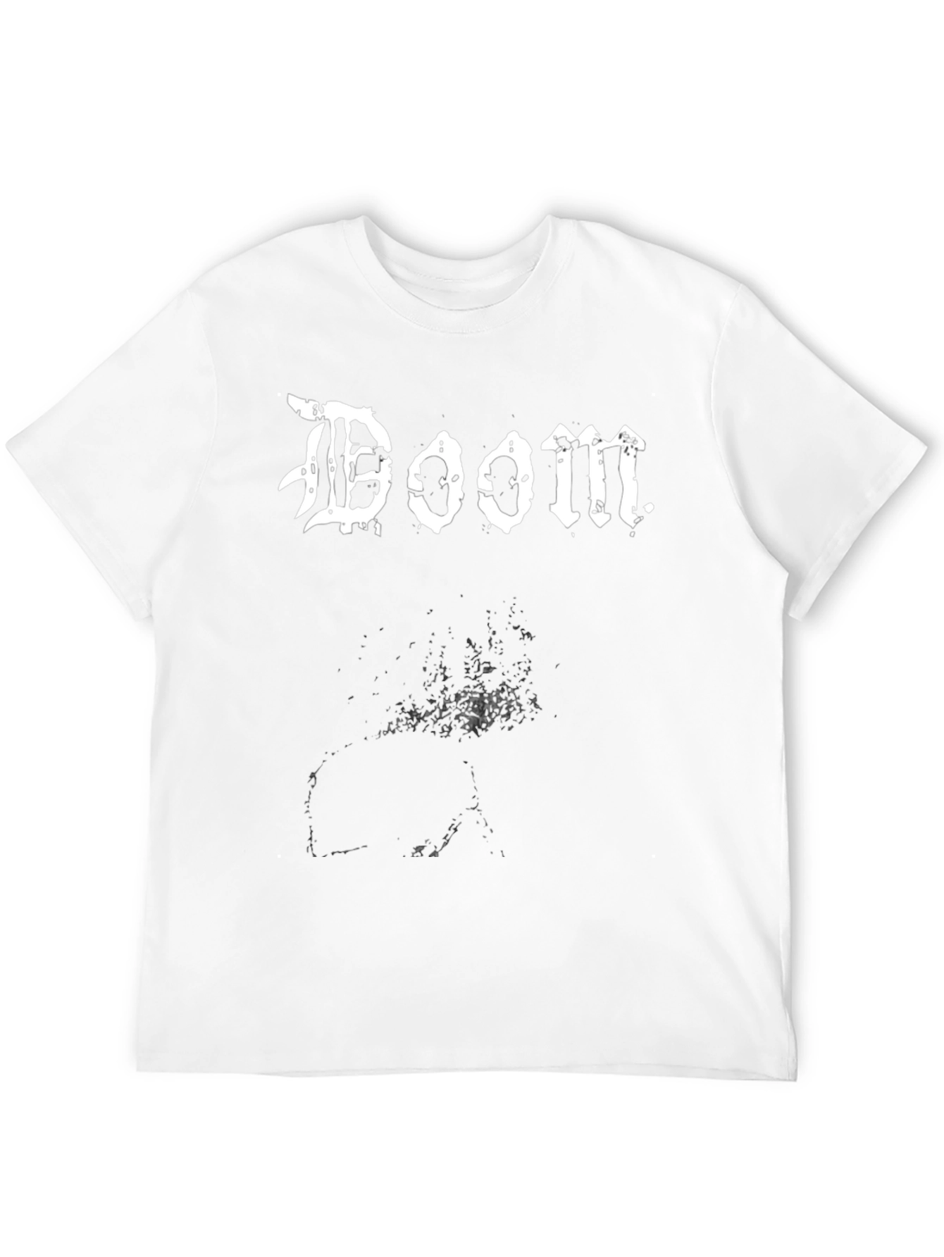 Doom Band T-Shirt - Black Metal Inspired Graphic Tee