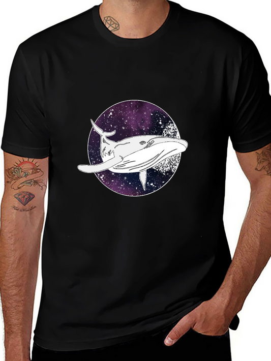 Whale Galaxy T-Shirt - Premium Comfort