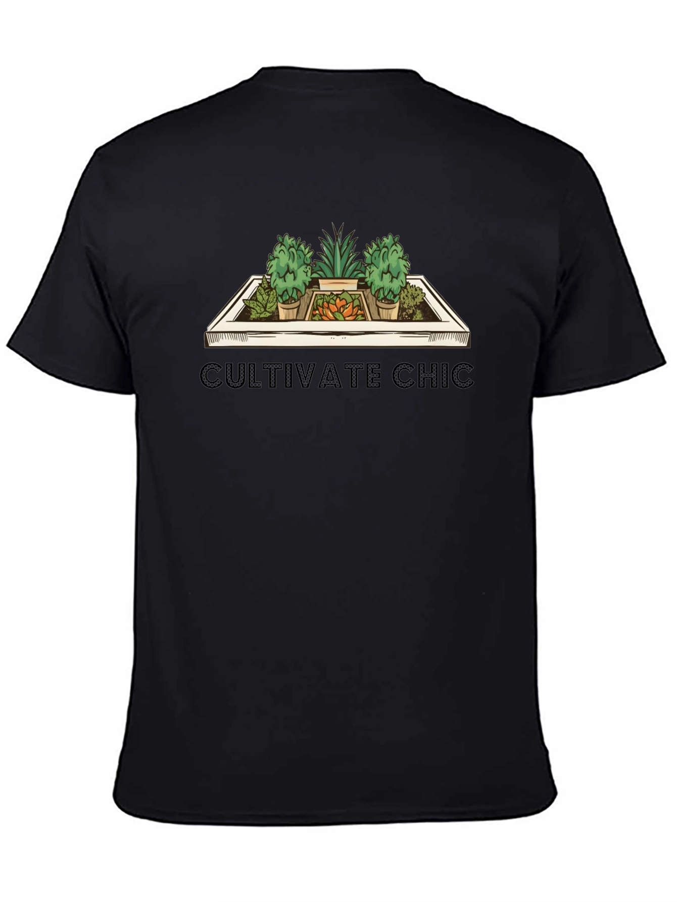 Cultivate Chic Graphic Tee - Trendy Garden Lovers Shirt