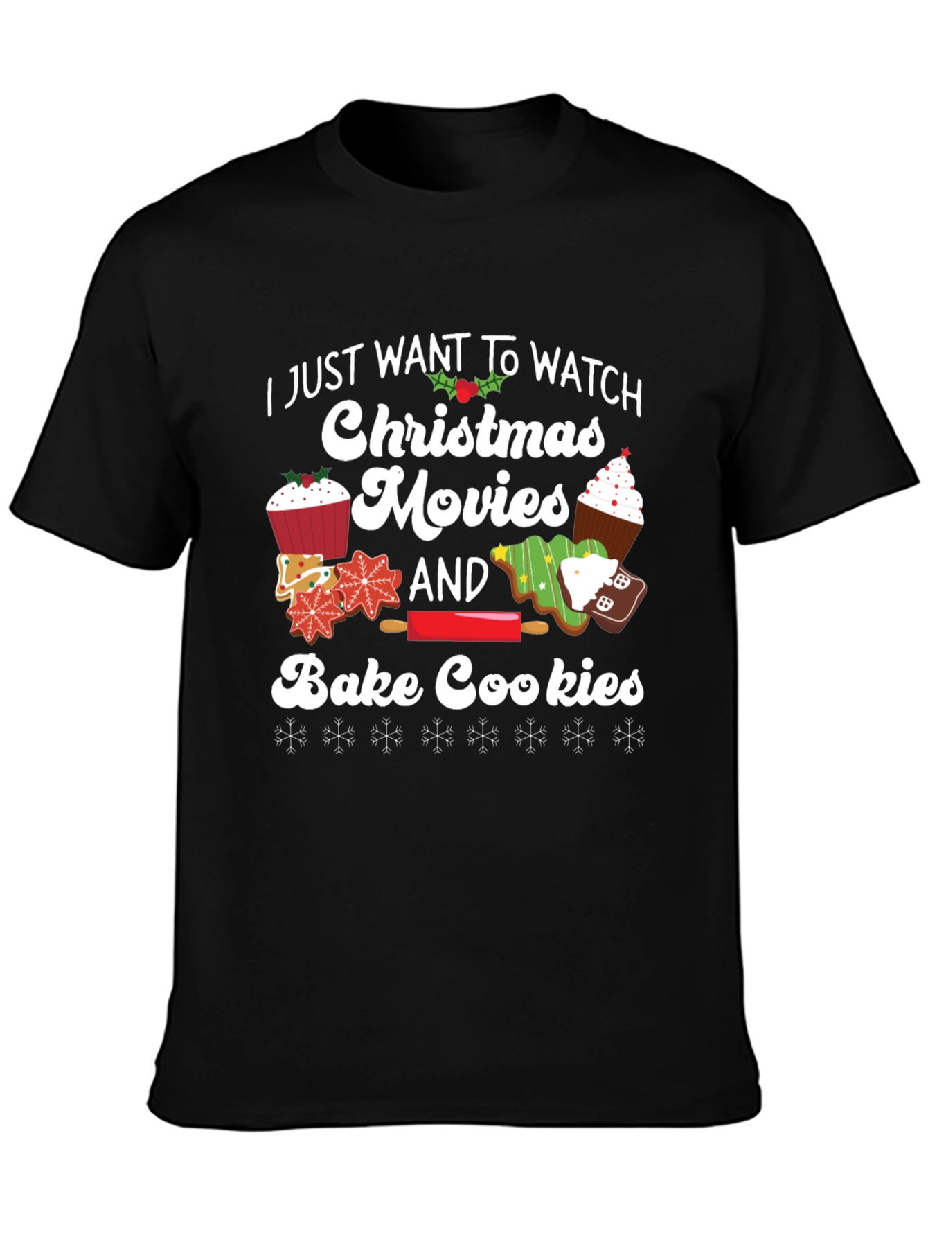 Christmas Movies & Cookies T-Shirt