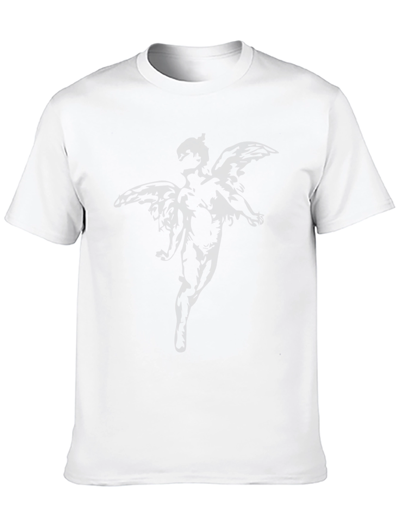 Angel Graphic Black T-Shirt