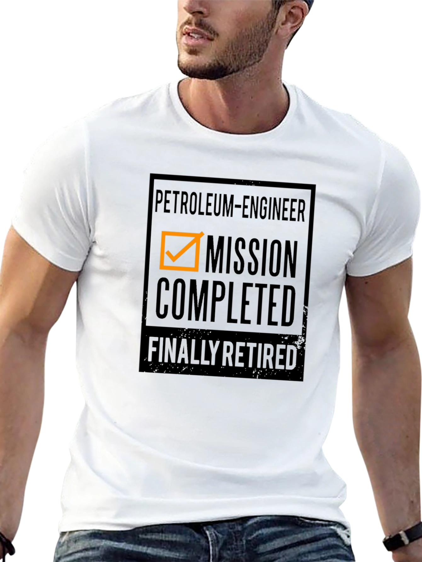 Petroleum Engineer Retired T-Shirt - Mission Complete