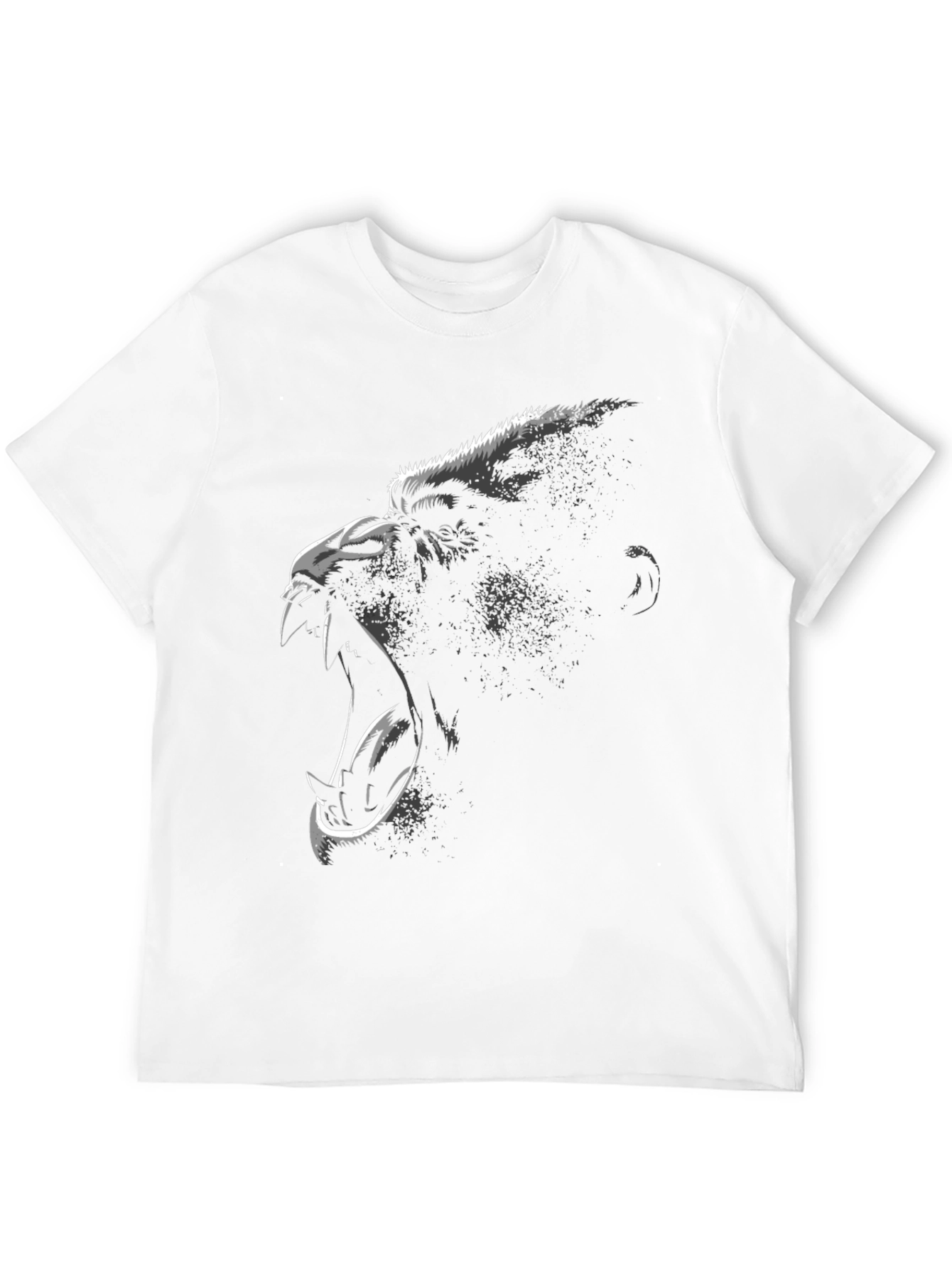 Primal Rage Graphic Tee - Black Gorilla T-Shirt